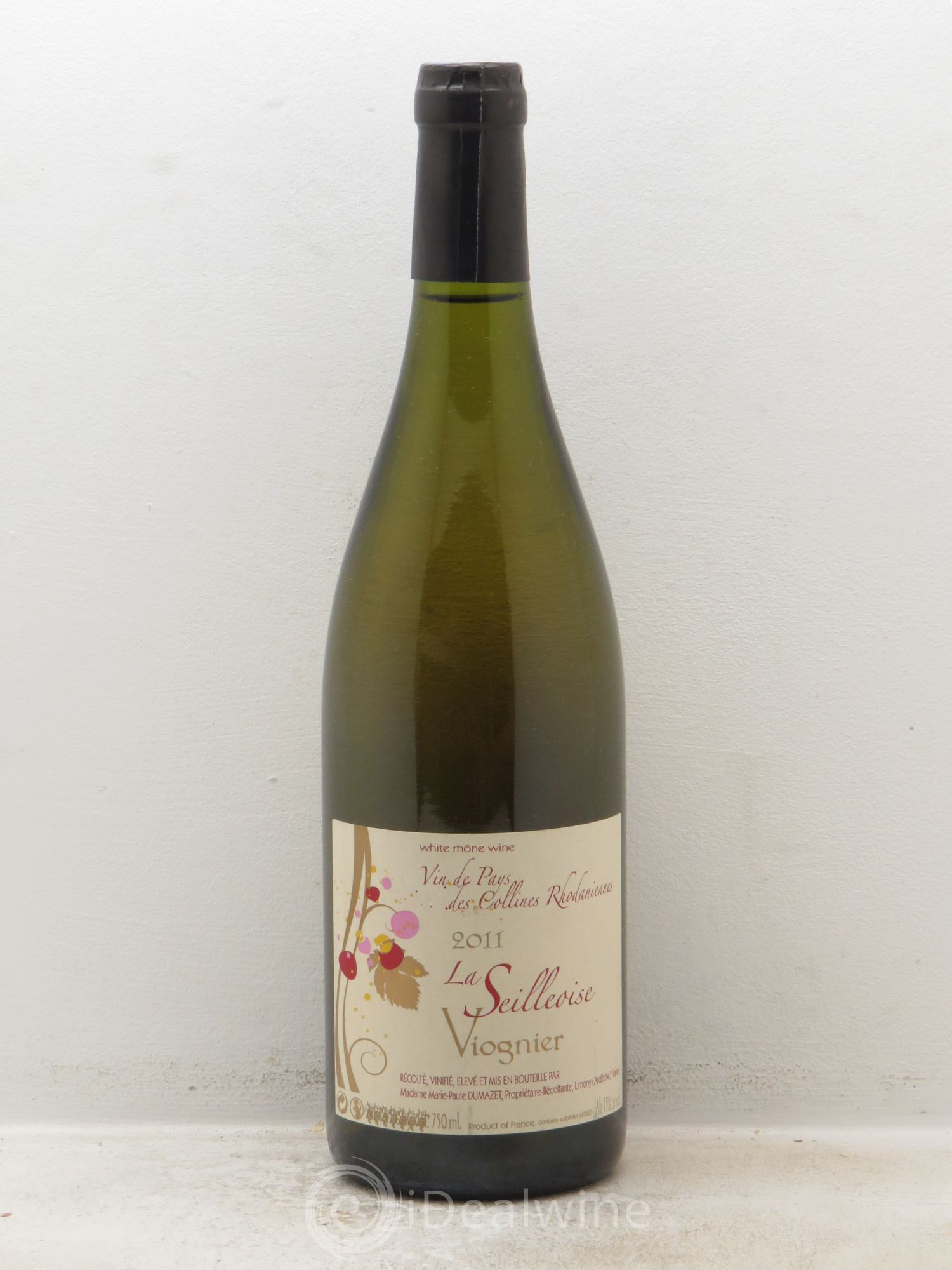 Côtes-du-Rhône Domaine Dumazet Viognier Cuvée la Seilleoise 2011 - Posten von 1 Flasche - 0