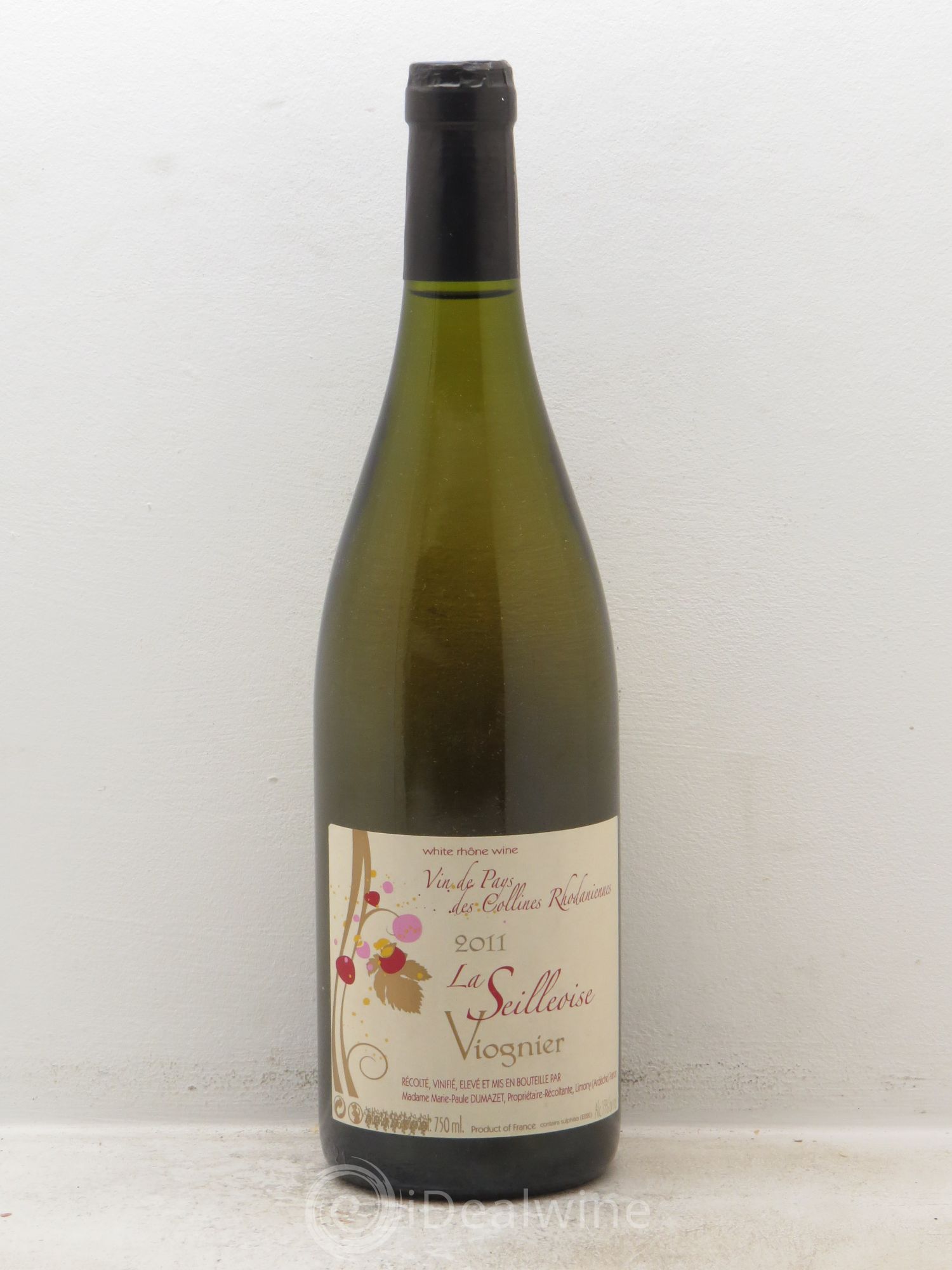 Côtes-du-Rhône Domaine Dumazet Viognier Cuvée la Seilleoise 2011 - Posten von 1 Flasche - 0
