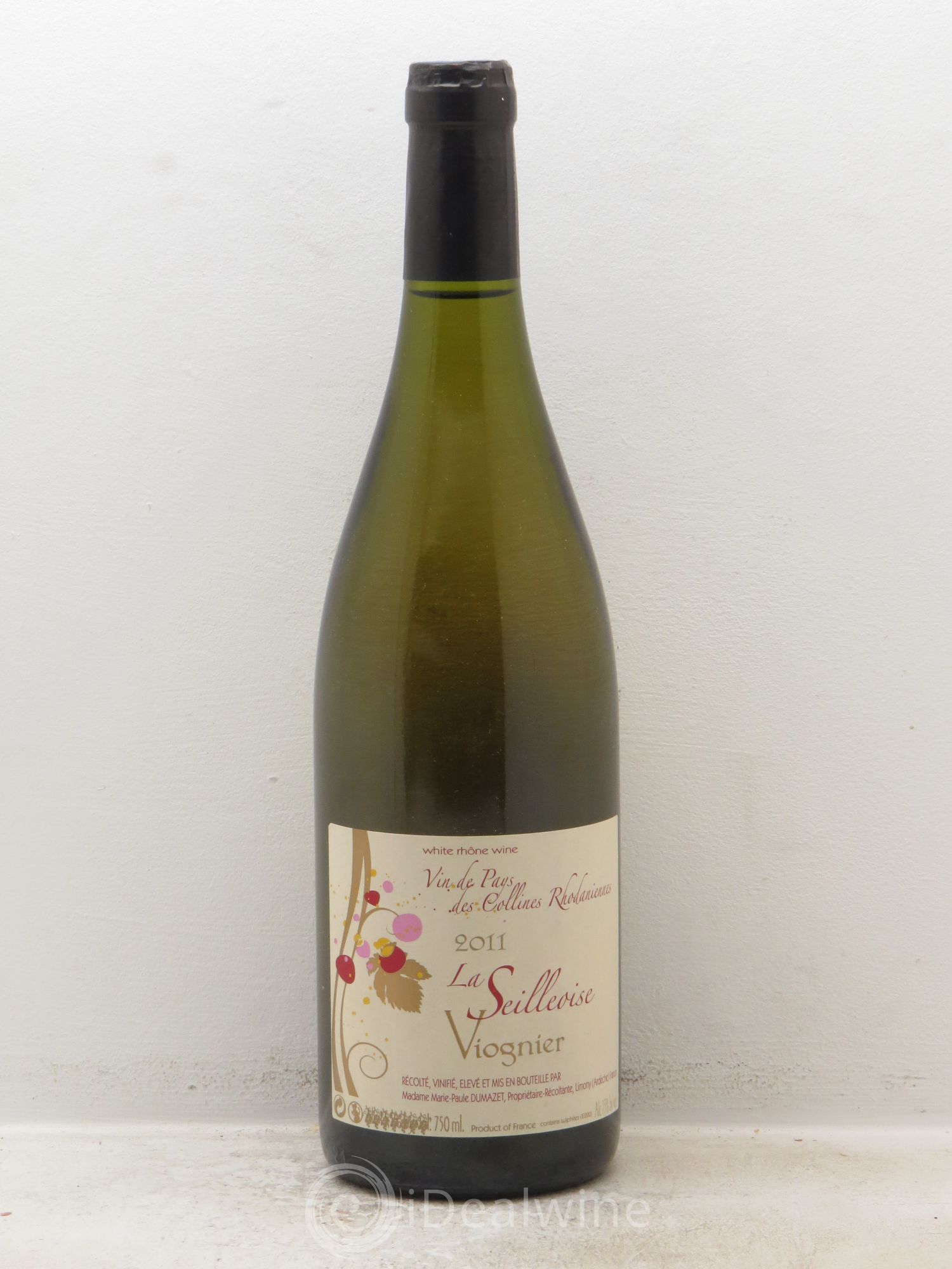 Côtes-du-Rhône Domaine Dumazet Viognier Cuvée la Seilleoise 2011 - Posten von 1 Flasche - 0