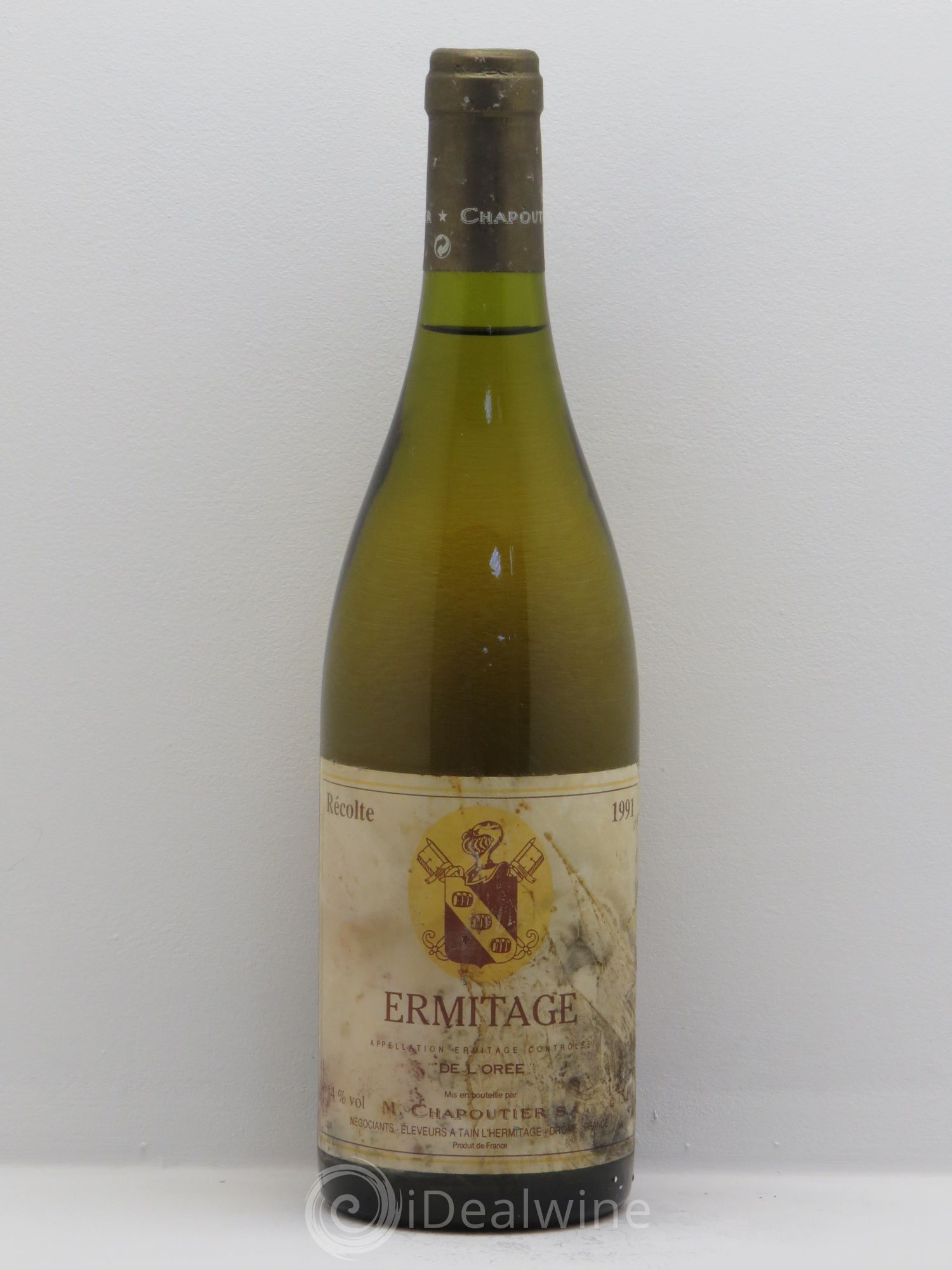 Hermitage Ermitage de l'Orée Chapoutier 1991 - Lot de 1 bouteille - 0