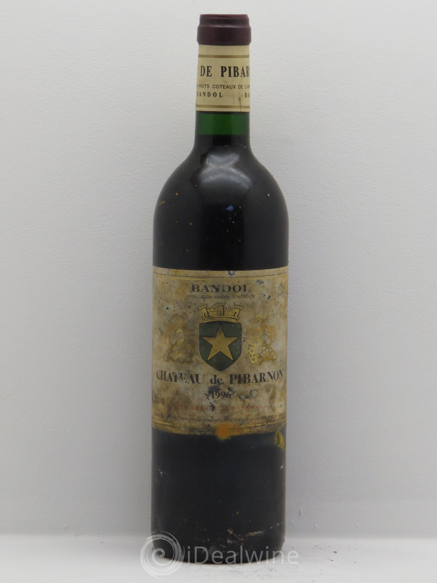 Bandol Château de Pibarnon Comte de Saint-Victor 1996 - Lot de 1 bouteille - 0