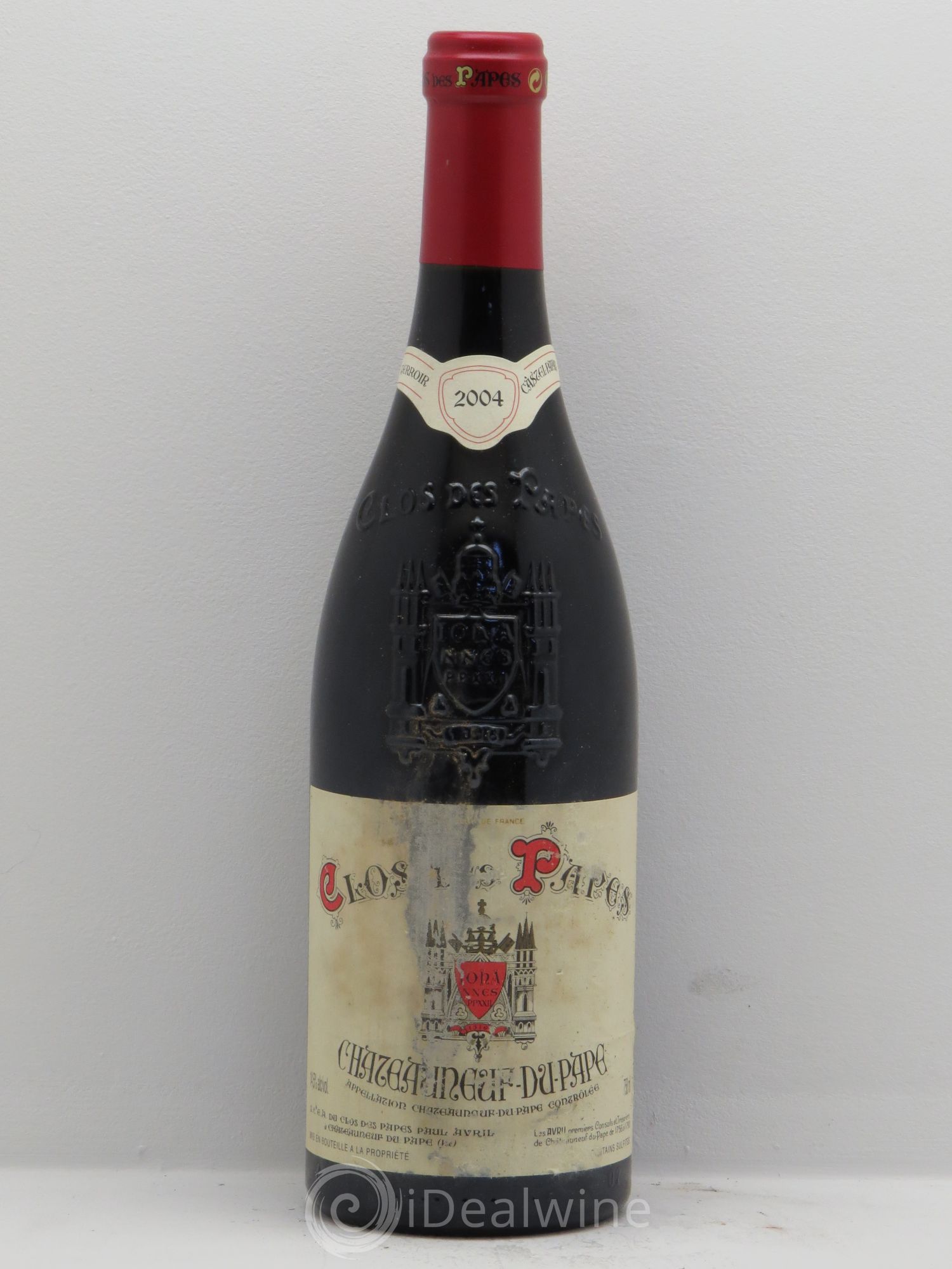 Châteauneuf-du-Pape Clos des Papes - Paul Avril 2004 - Lot de 1 bouteille - 0