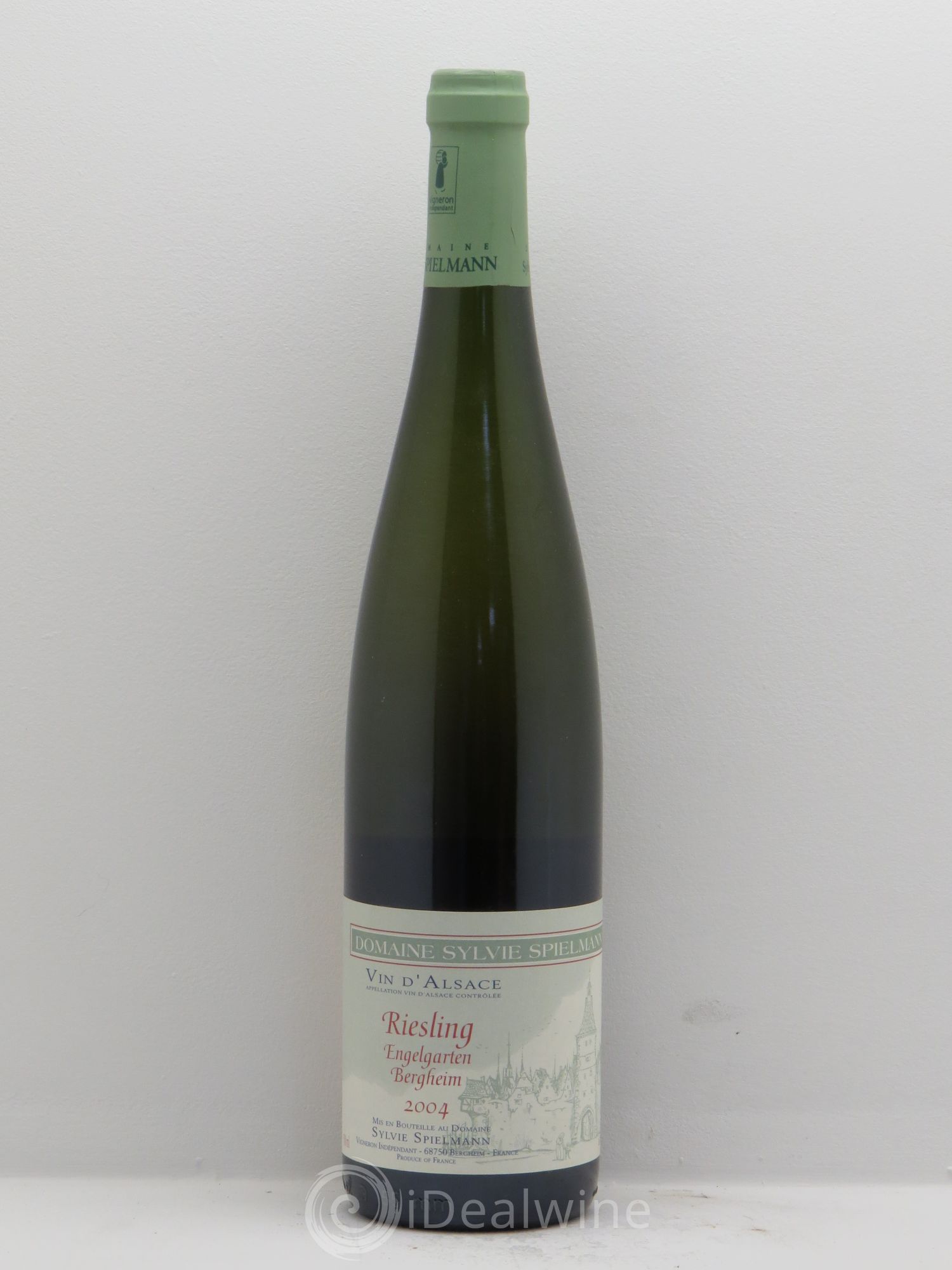 Riesling Engelgarten Bergheim Sylvie Spielmann (sans prix de réserve) 2004 - Lotto di 1 bottiglia - 0