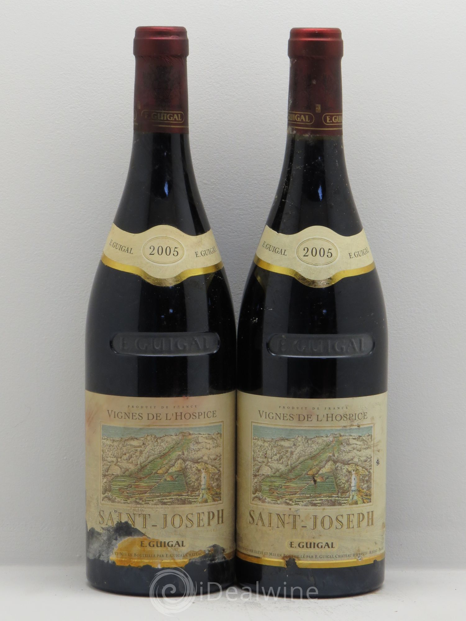 Saint-Joseph Vignes de l'Hospice Guigal 2005 - Lot de 2 bouteilles - 0
