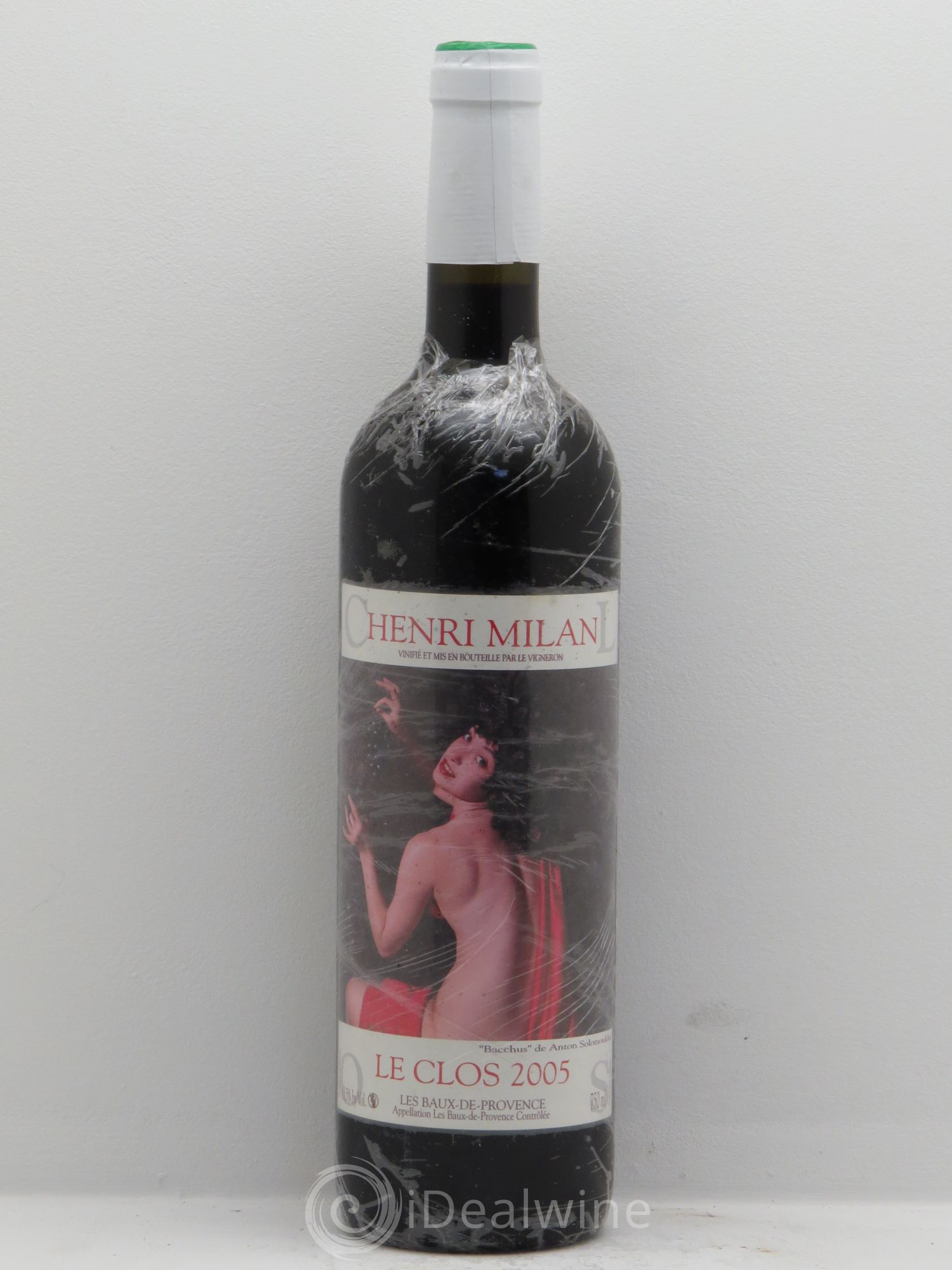Baux de Provence Clos Milan Henri Milan 2005 - Lot de 1 bouteille - 0