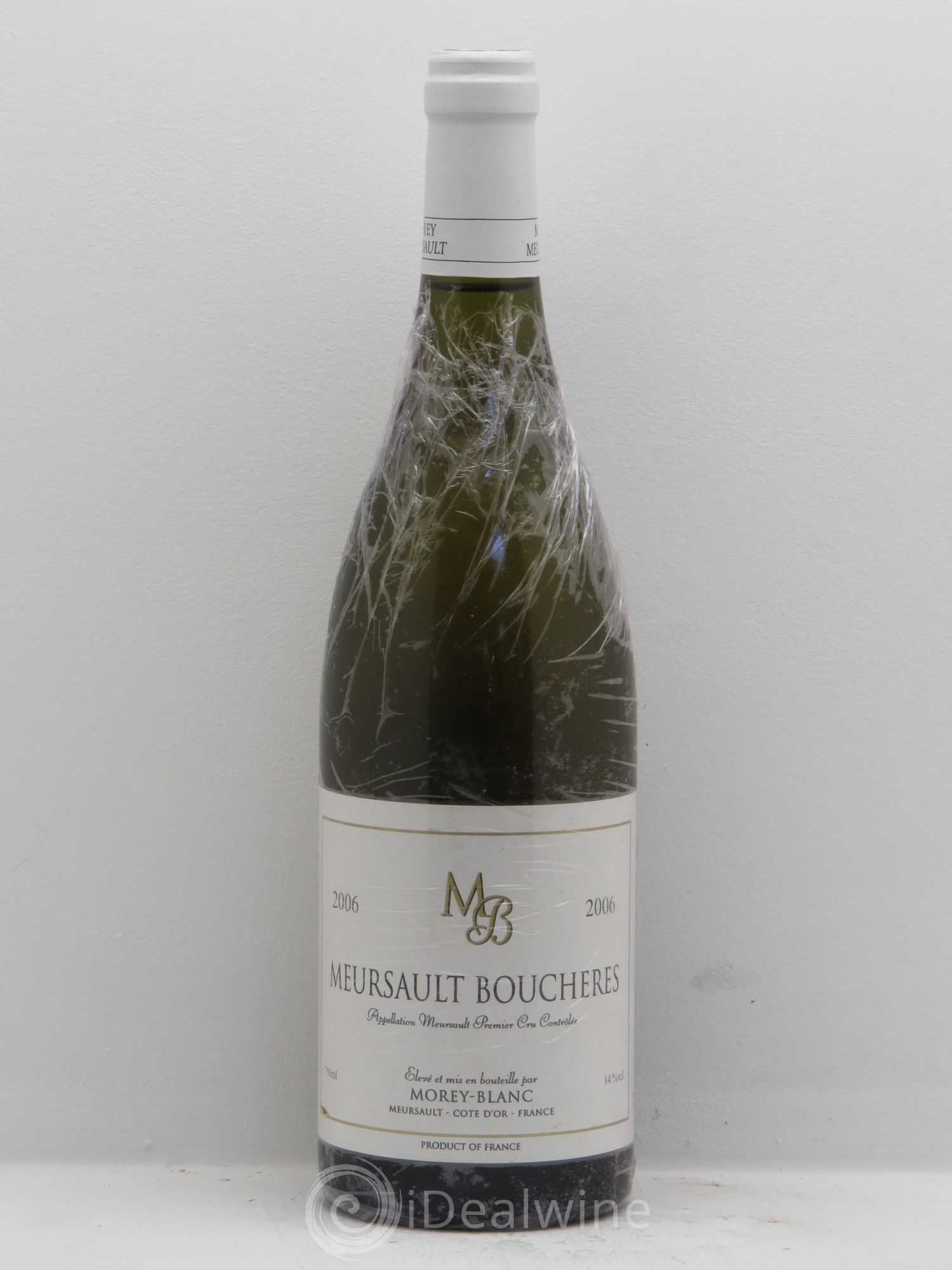 Meursault 1er Cru Domaine Morey-Blanc 2006 - Posten von 1 Flasche - 0