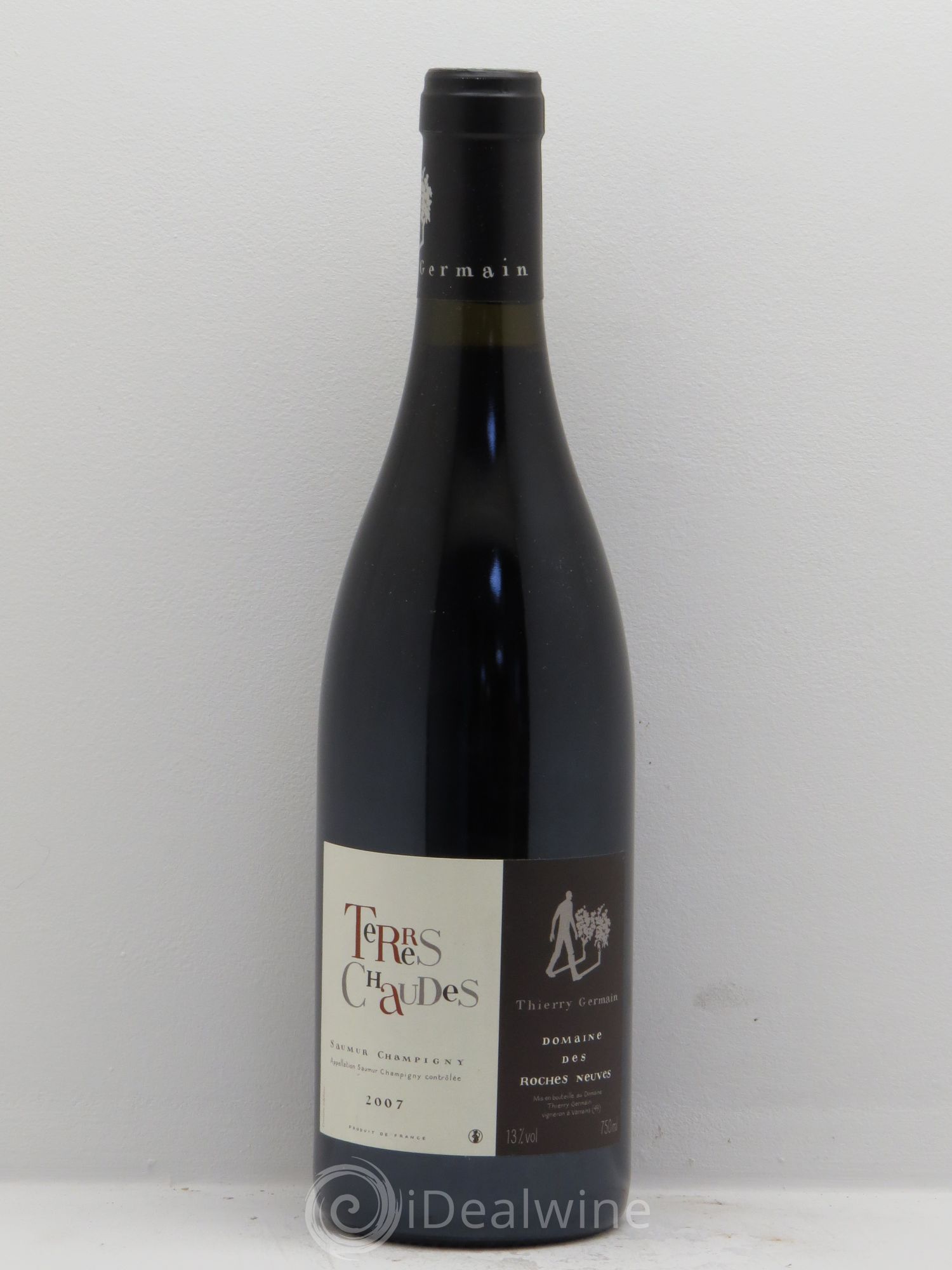 Saumur-Champigny Terres Chaudes Domaine des Roches Neuves - Thierry Germain 2007 - Lot de 1 bouteille - 0