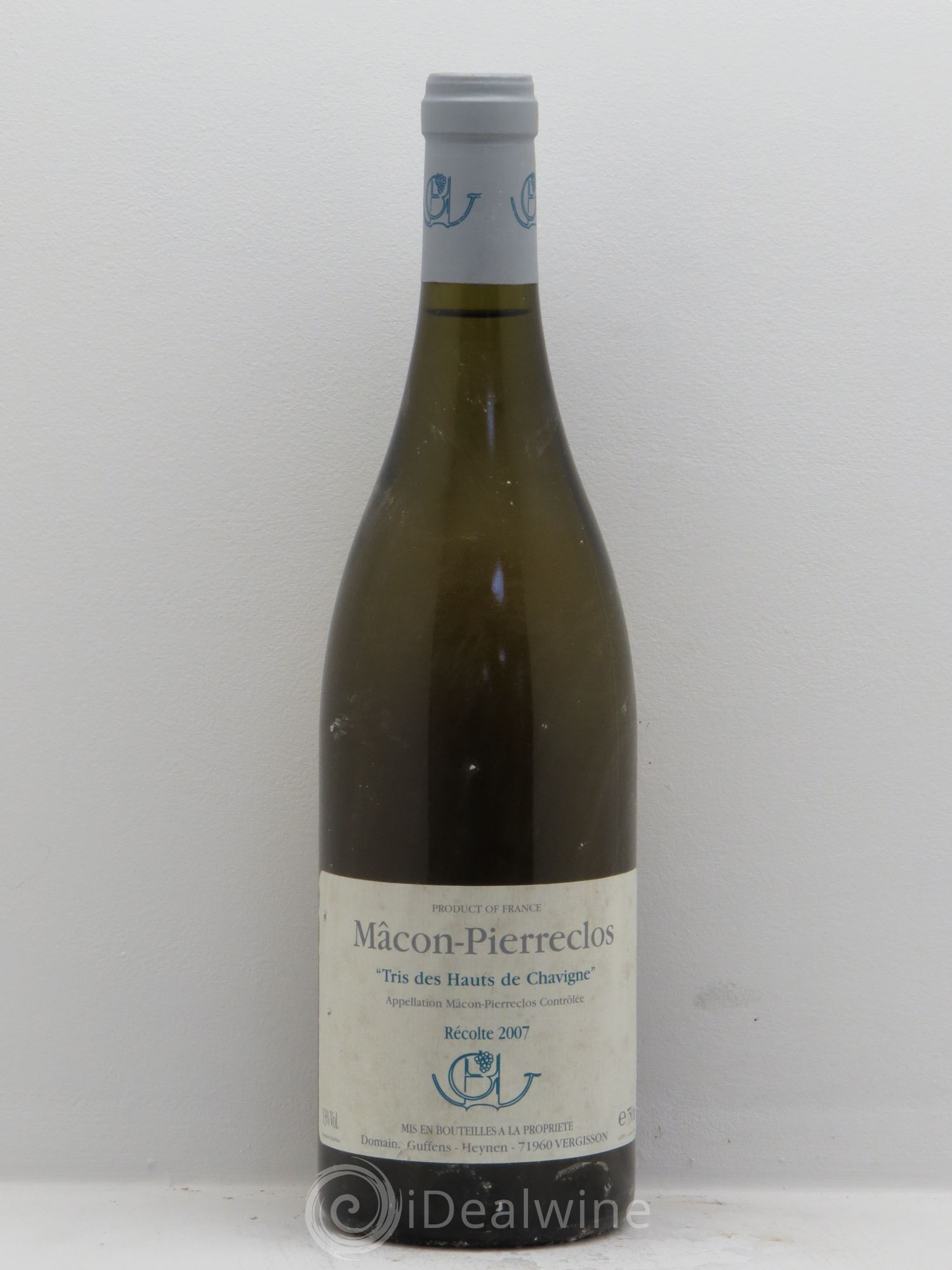 Mâcon Pierreclos Tri des Hauts de Chavigne Guffens-Heynen 2007 - Posten von 1 Flasche - 0
