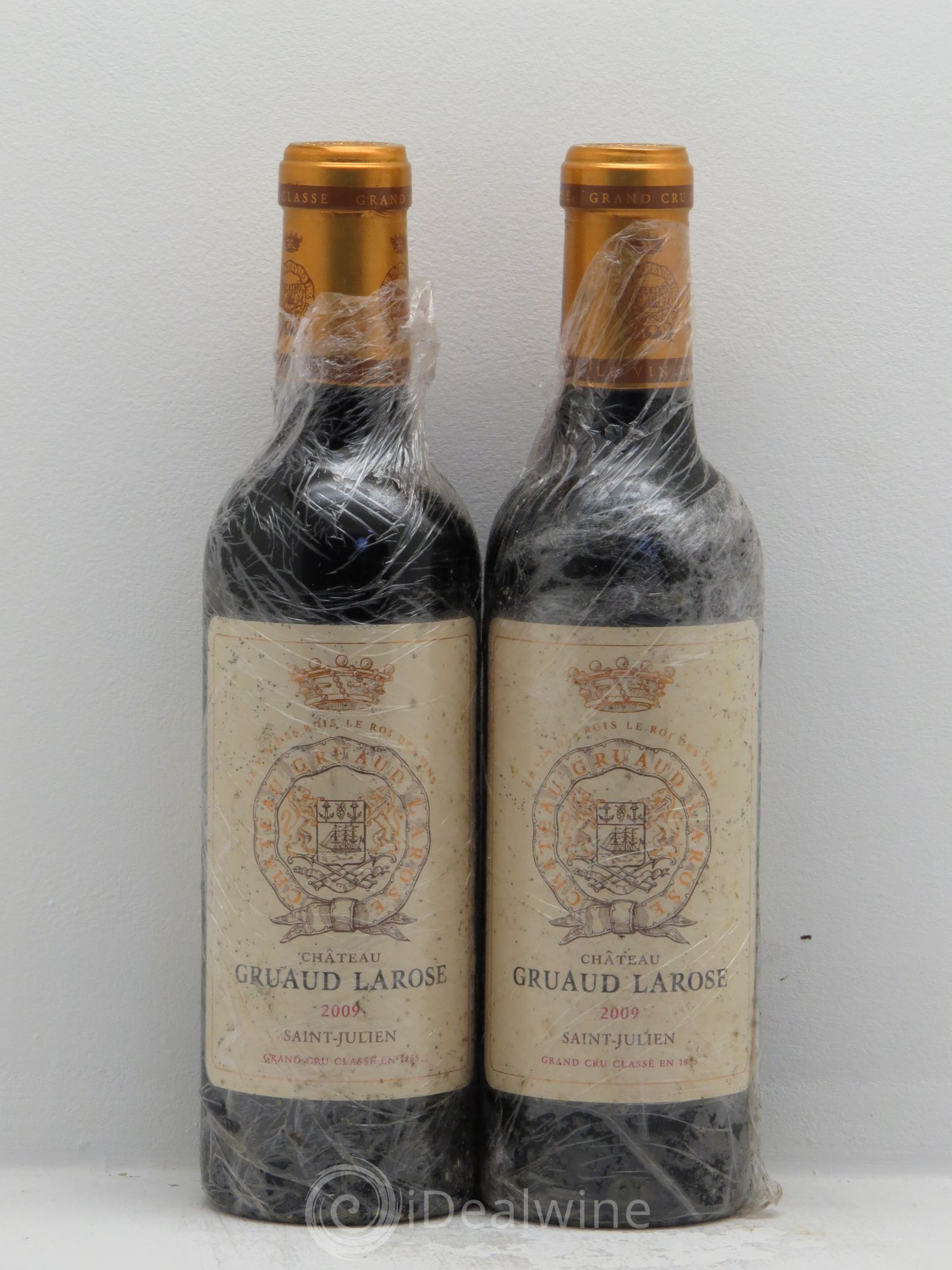 Château Gruaud Larose 2ème Grand Cru Classé 2009 - Lot de 2 demi bouteilles - 0