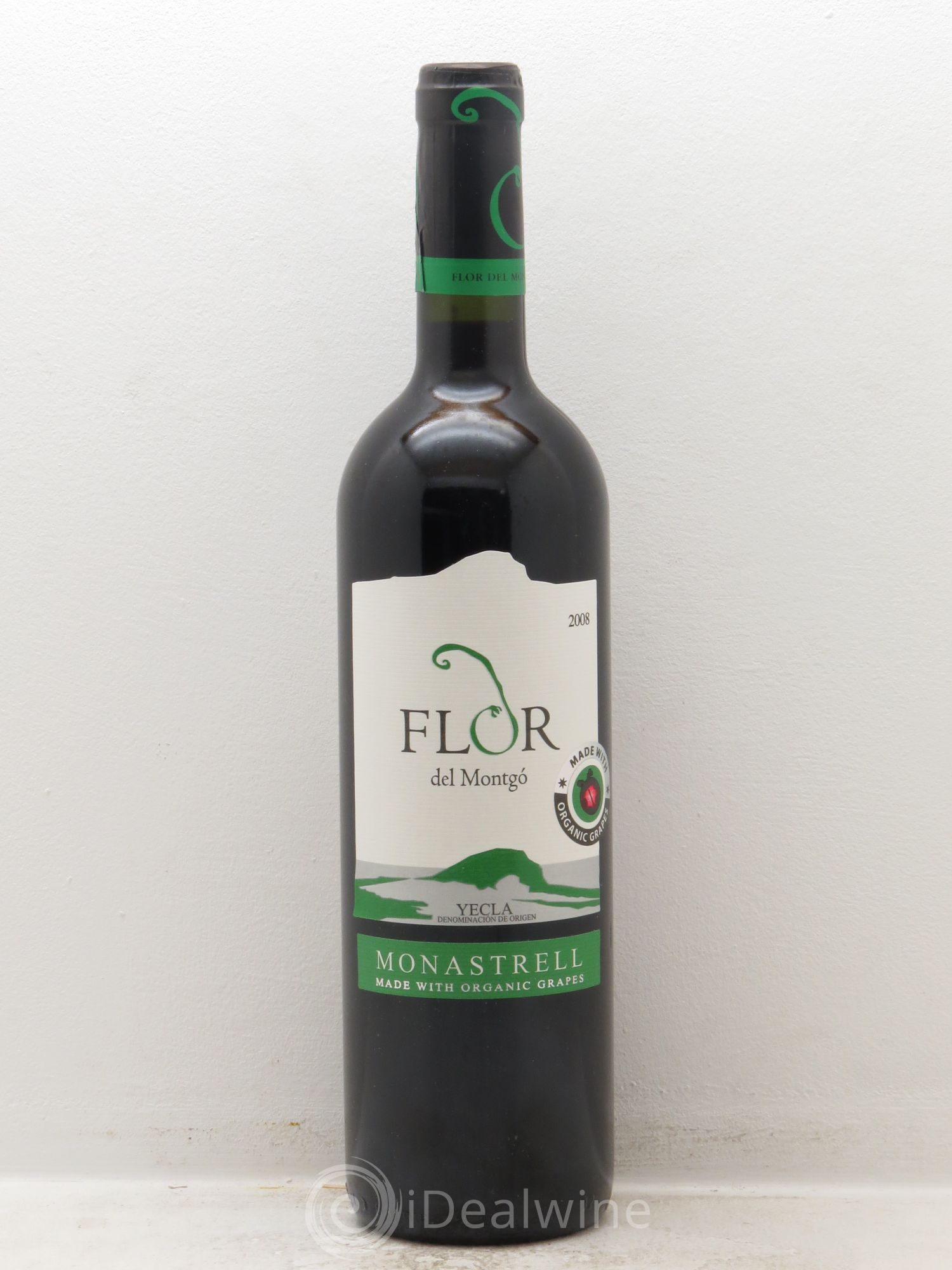 Espagne Flor del Mongo Yecla Monastrell Bio 2008 - Posten von 1 Flasche - 0
