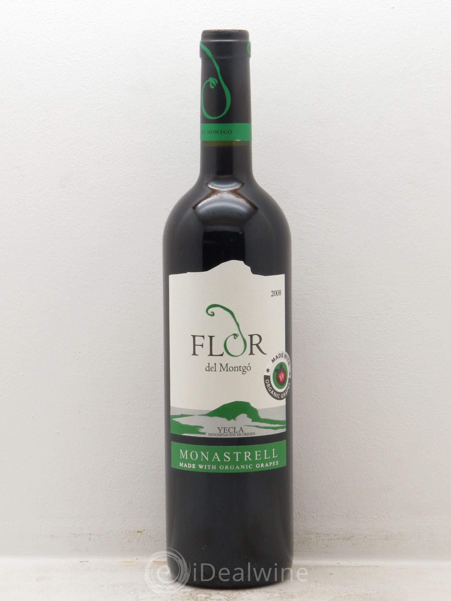 Espagne Flor del Mongo Yecla Monastrell Bio 2008 - Posten von 1 Flasche - 0