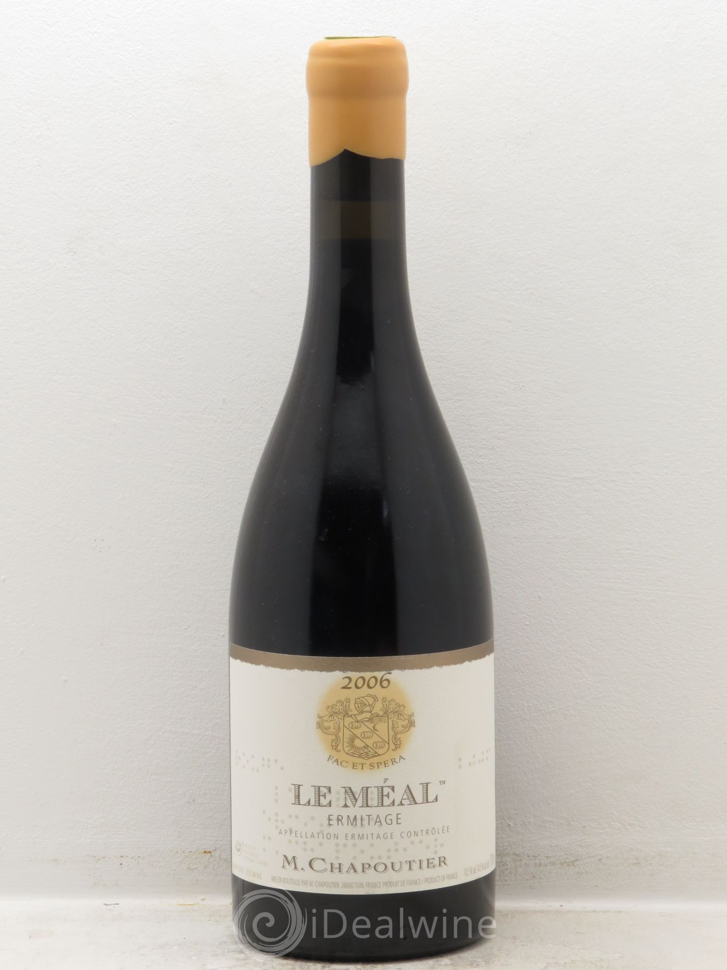 Hermitage Ermitage Le Méal Chapoutier 2006 - Lot de 1 bouteille - 0