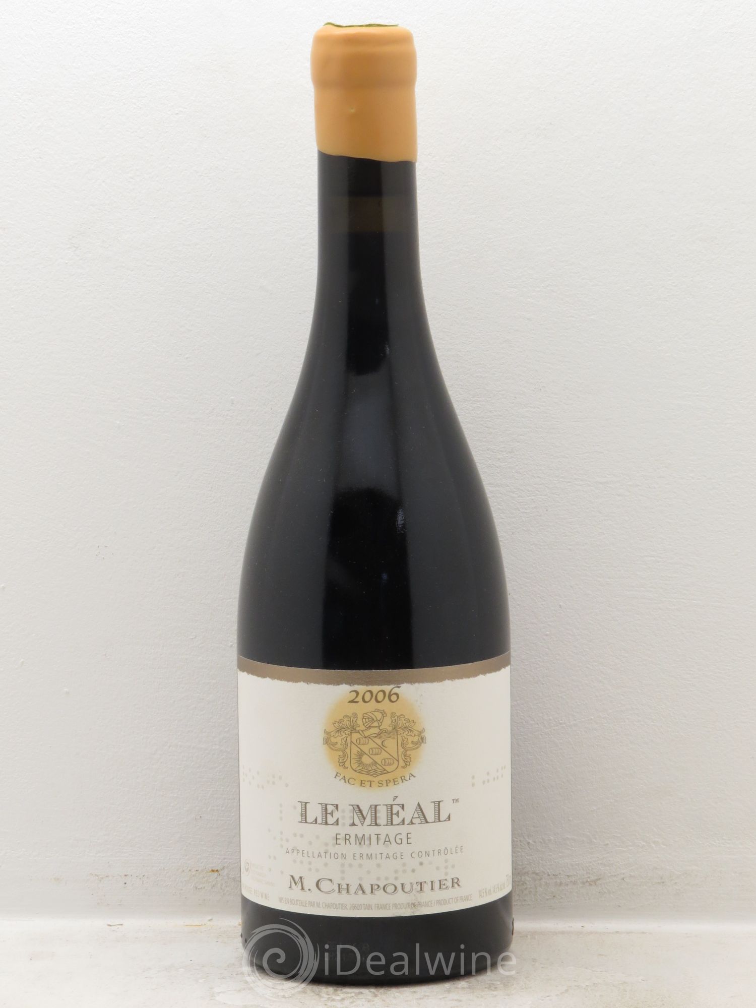 Hermitage Ermitage Le Méal Chapoutier 2006 - Lot de 1 bouteille - 0