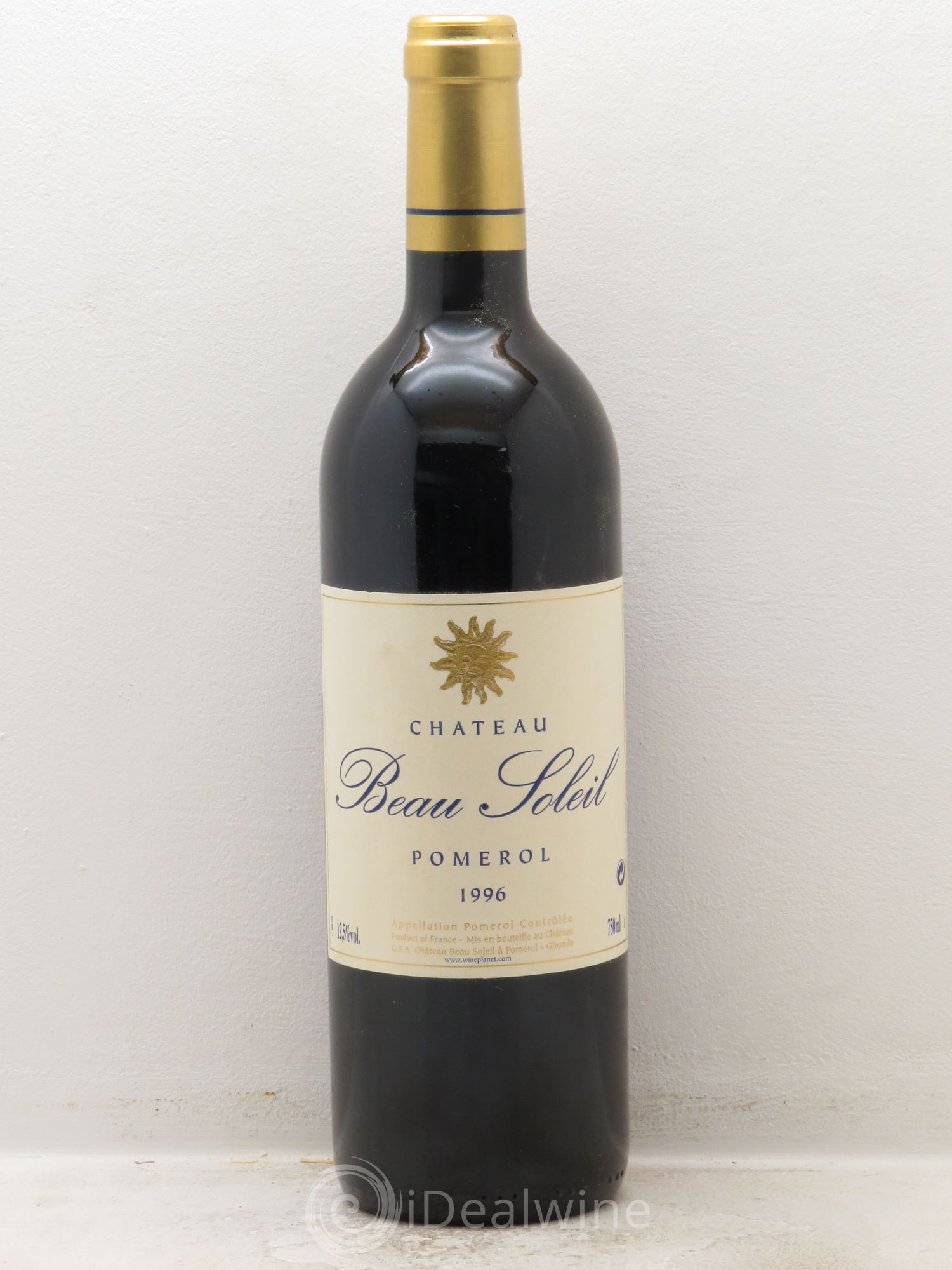 Château Beau Soleil 1996 - Lot de 1 bouteille - 0