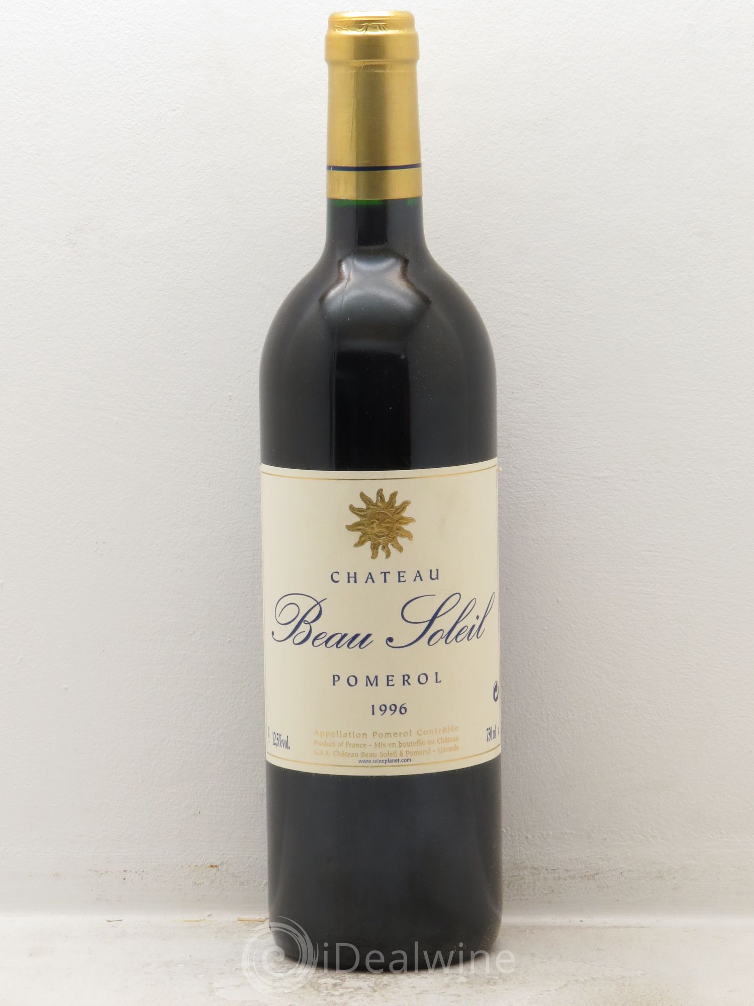 Château Beau Soleil 1996 - Lot de 1 bouteille - 0