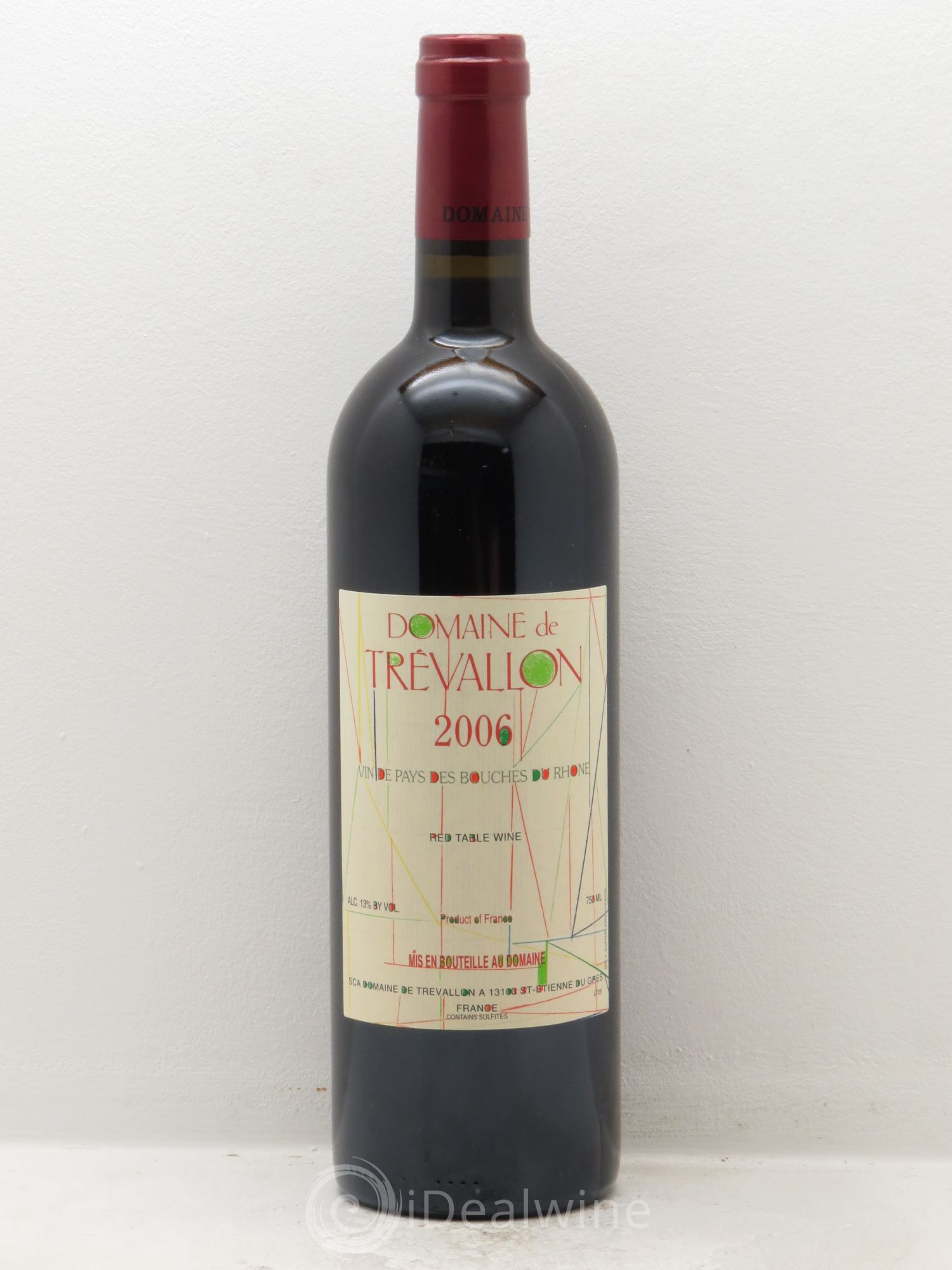 VDP Bouches du Rhône Trévallon (Domaine de) Eloi Dürrbach 2006 - Lot de 1 bouteille - 0