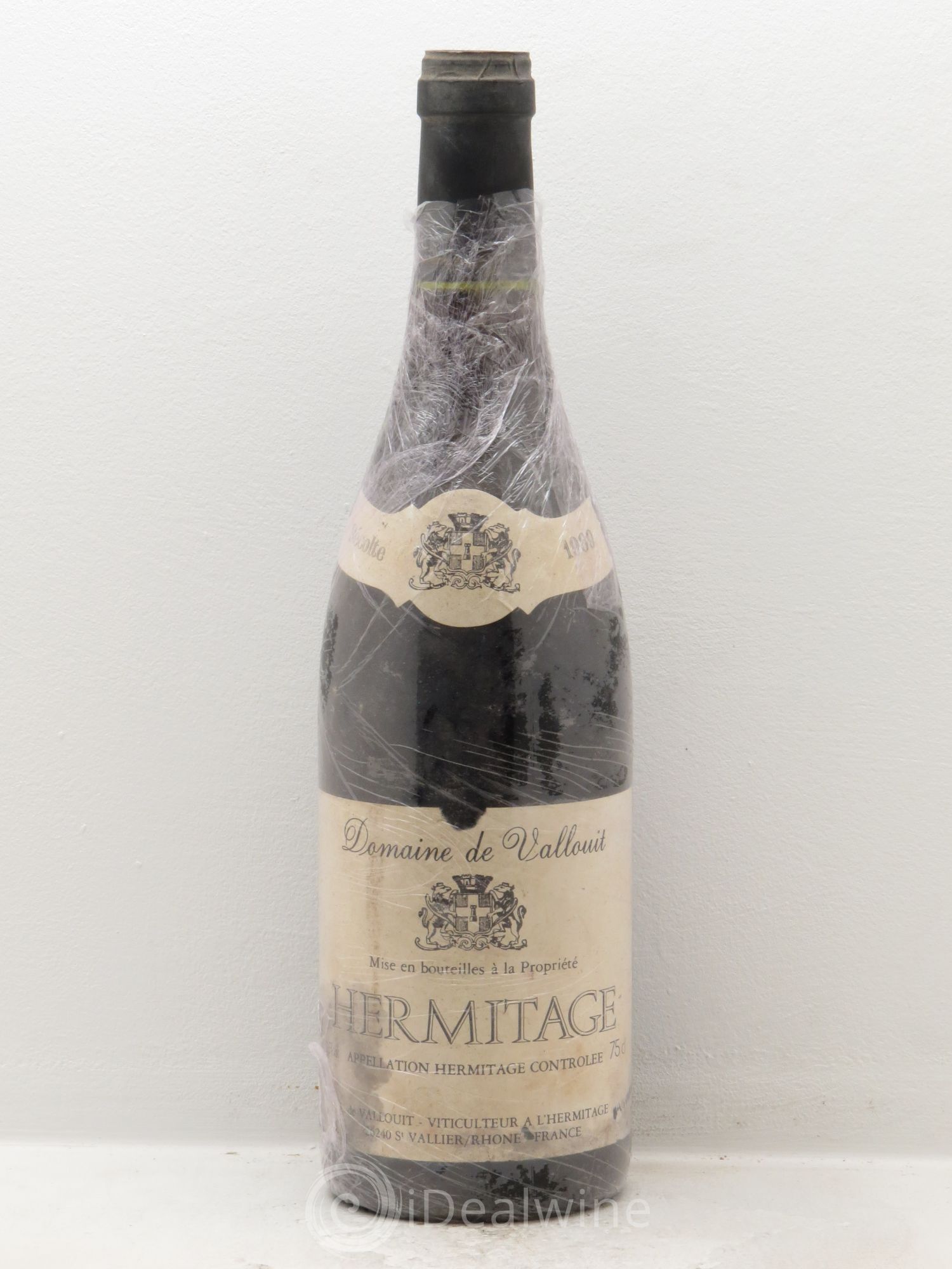 Hermitage 1989 - Lot de 1 bouteille - 0