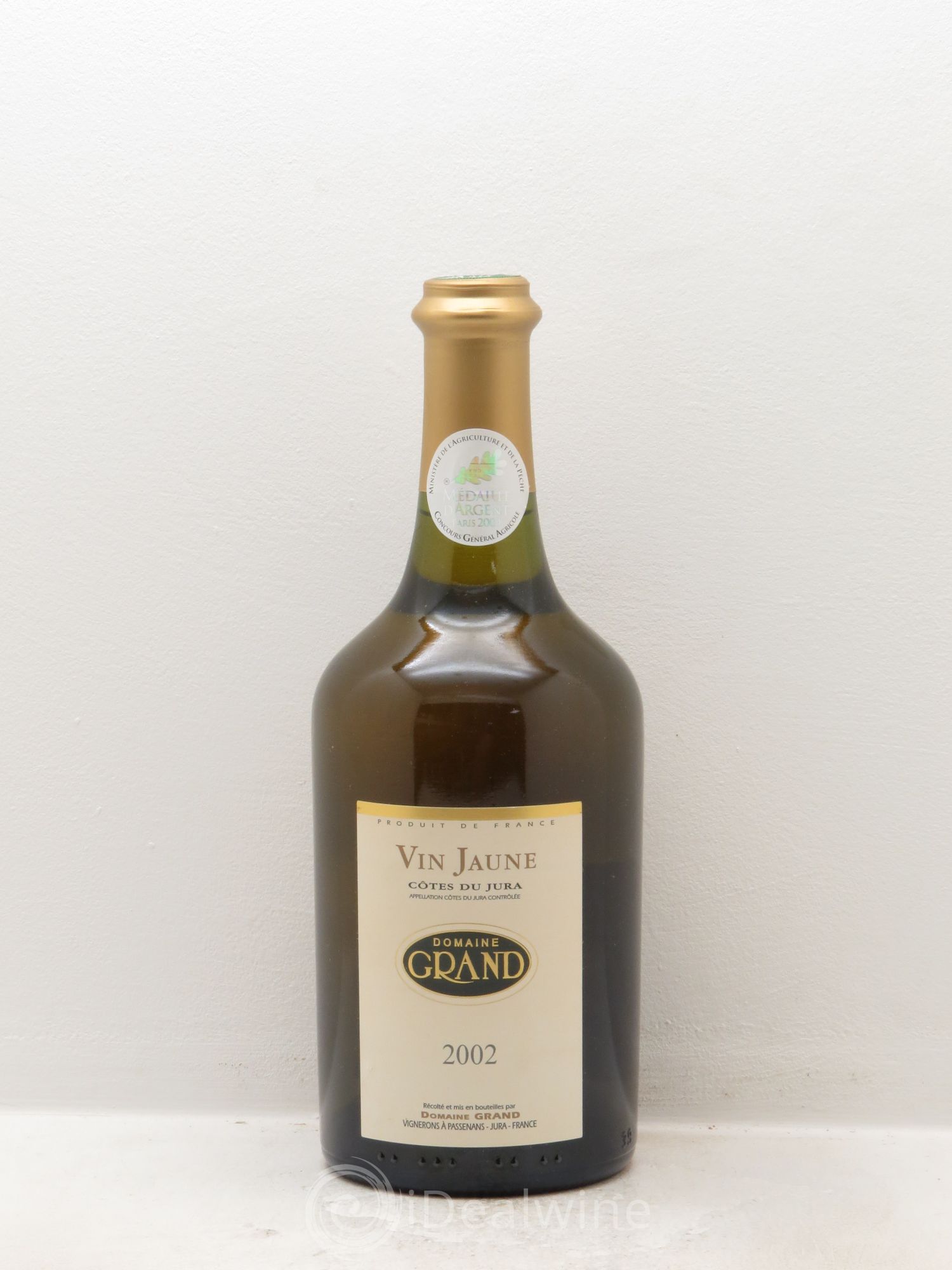 Arbois Vin Jaune Domaine Gand 2002 - Posten von 1 Flasche - 0