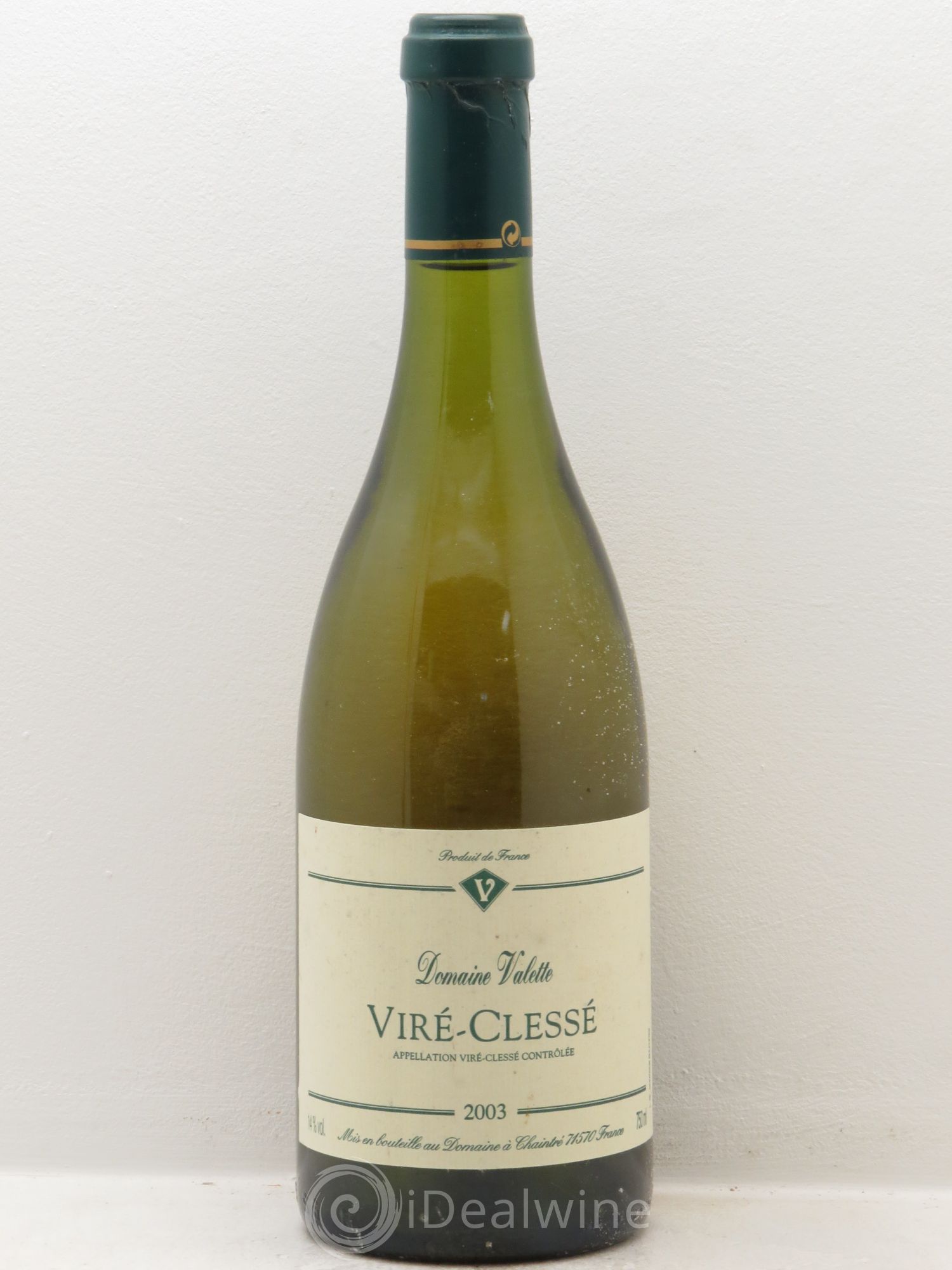 Viré-Clessé Domaine Valette 2003 - Posten von 1 Flasche - 0