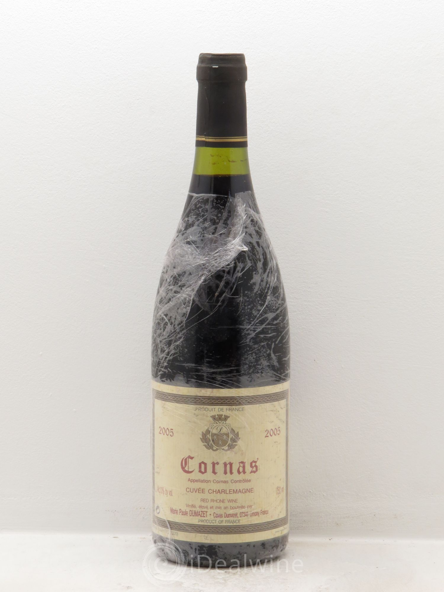 Cornas Domaine Dumazet Cuvée Charlemagne 2005 - Posten von 1 Flasche - 0