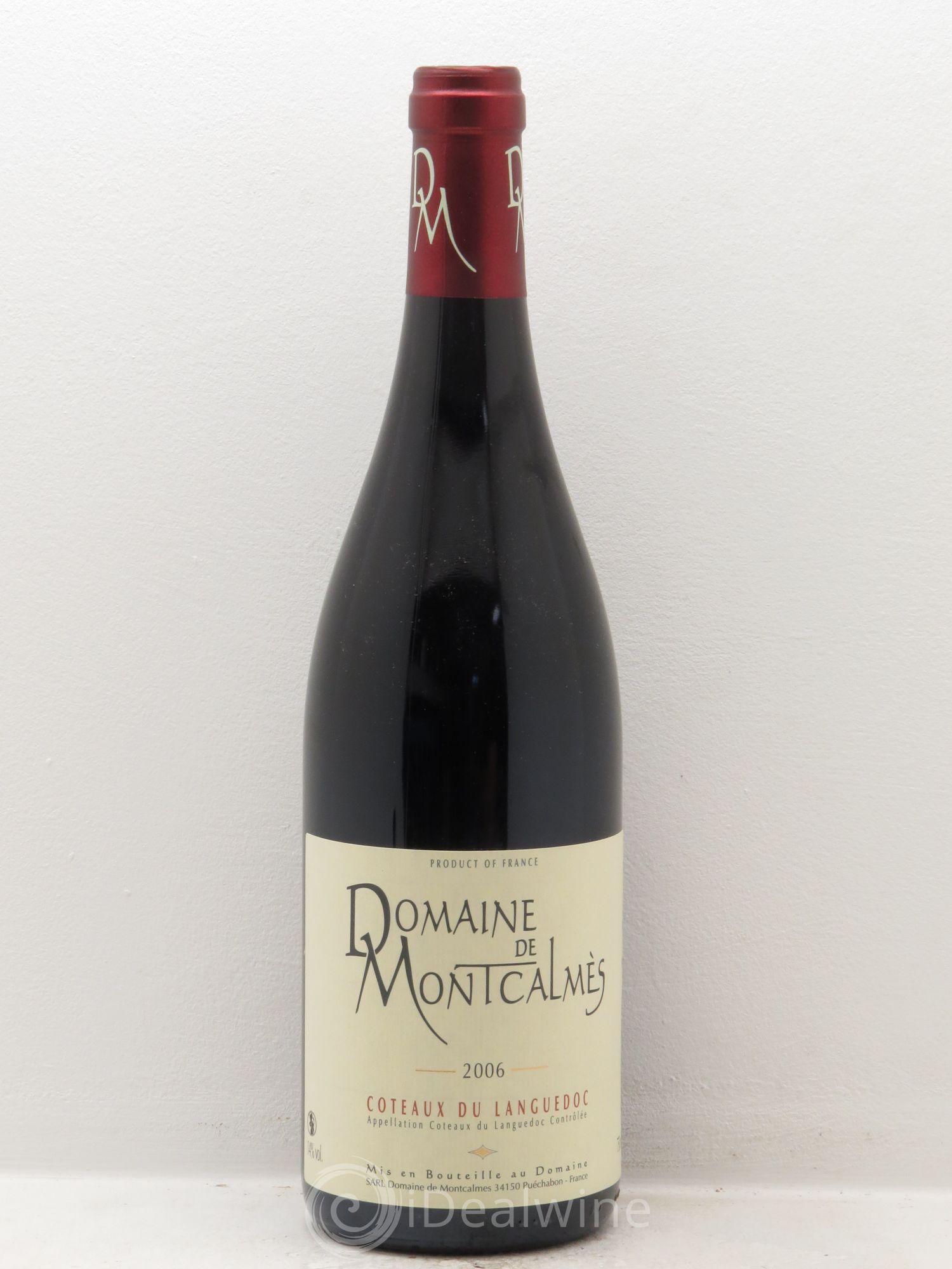 Terrasses du Larzac Domaine de Montcalmès Frédéric Pourtalié 2006 - Lot de 1 bouteille - 0