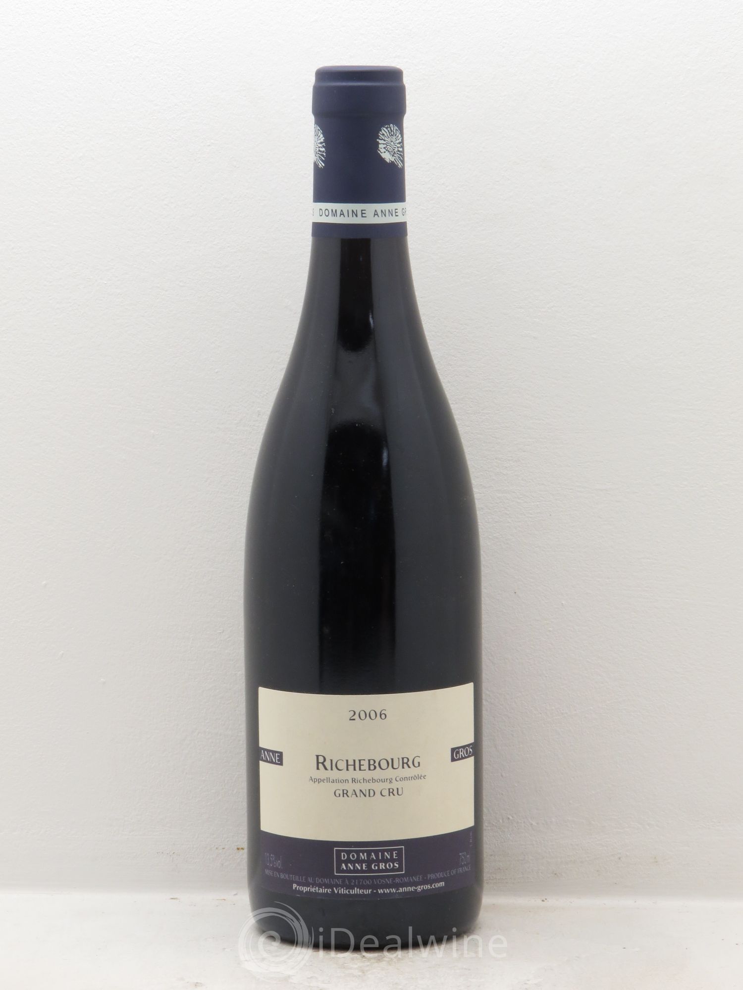 Richebourg Grand Cru Anne Gros 2006 - Lot de 1 bouteille - 0
