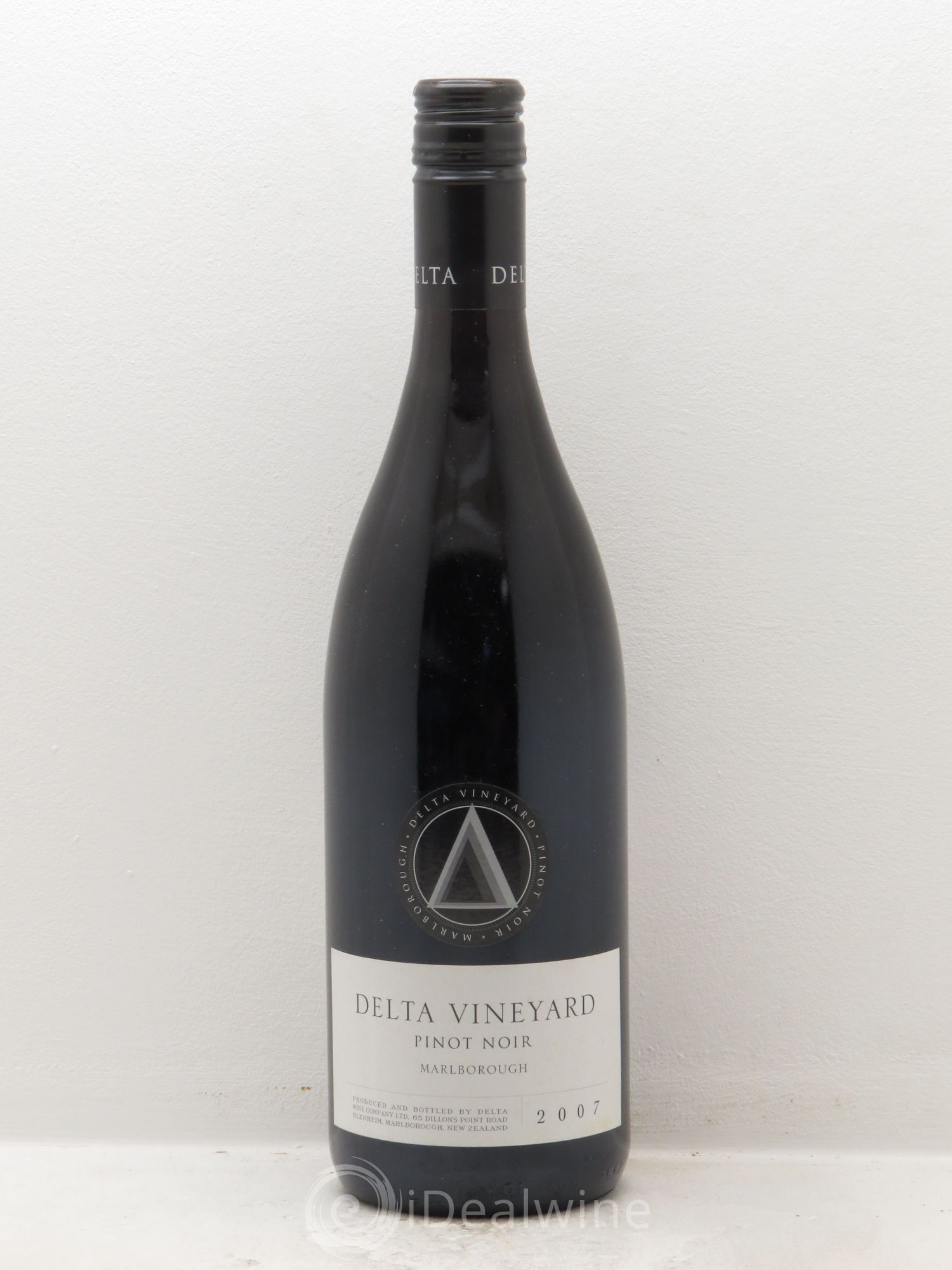 Nouvelle Zélande Delta Vineyard Marlborough Pinot Noir 2007 - Posten von 1 Flasche - 0