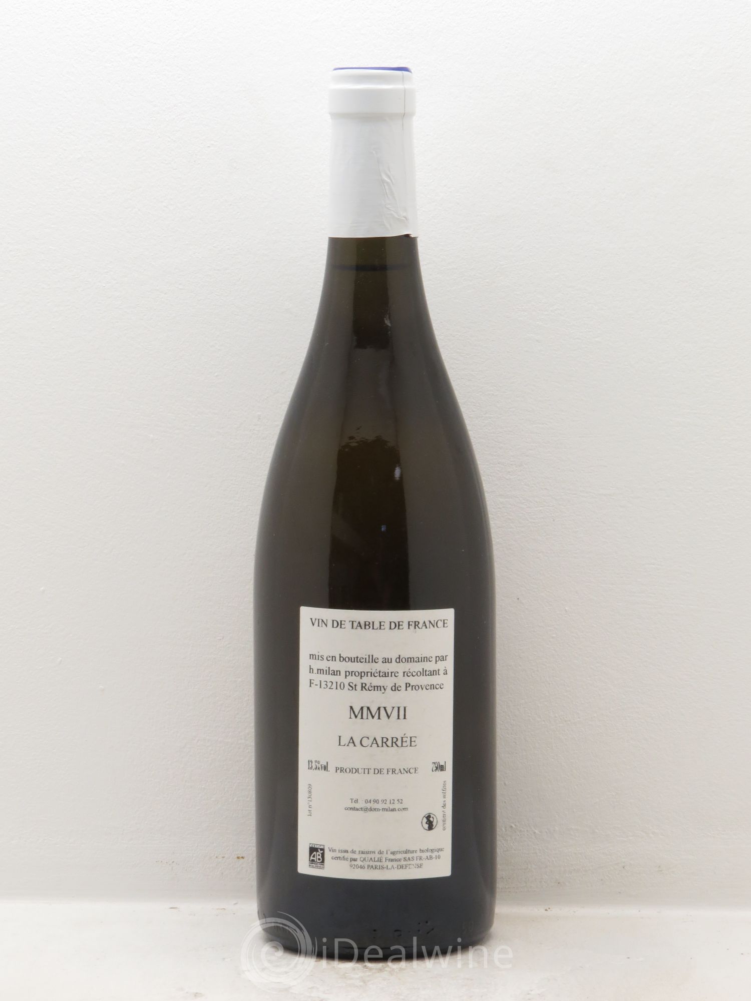 Vin de France Domaine Henri Milan Cuvée la Carrée 2007 - Posten von 1 Flasche - 0