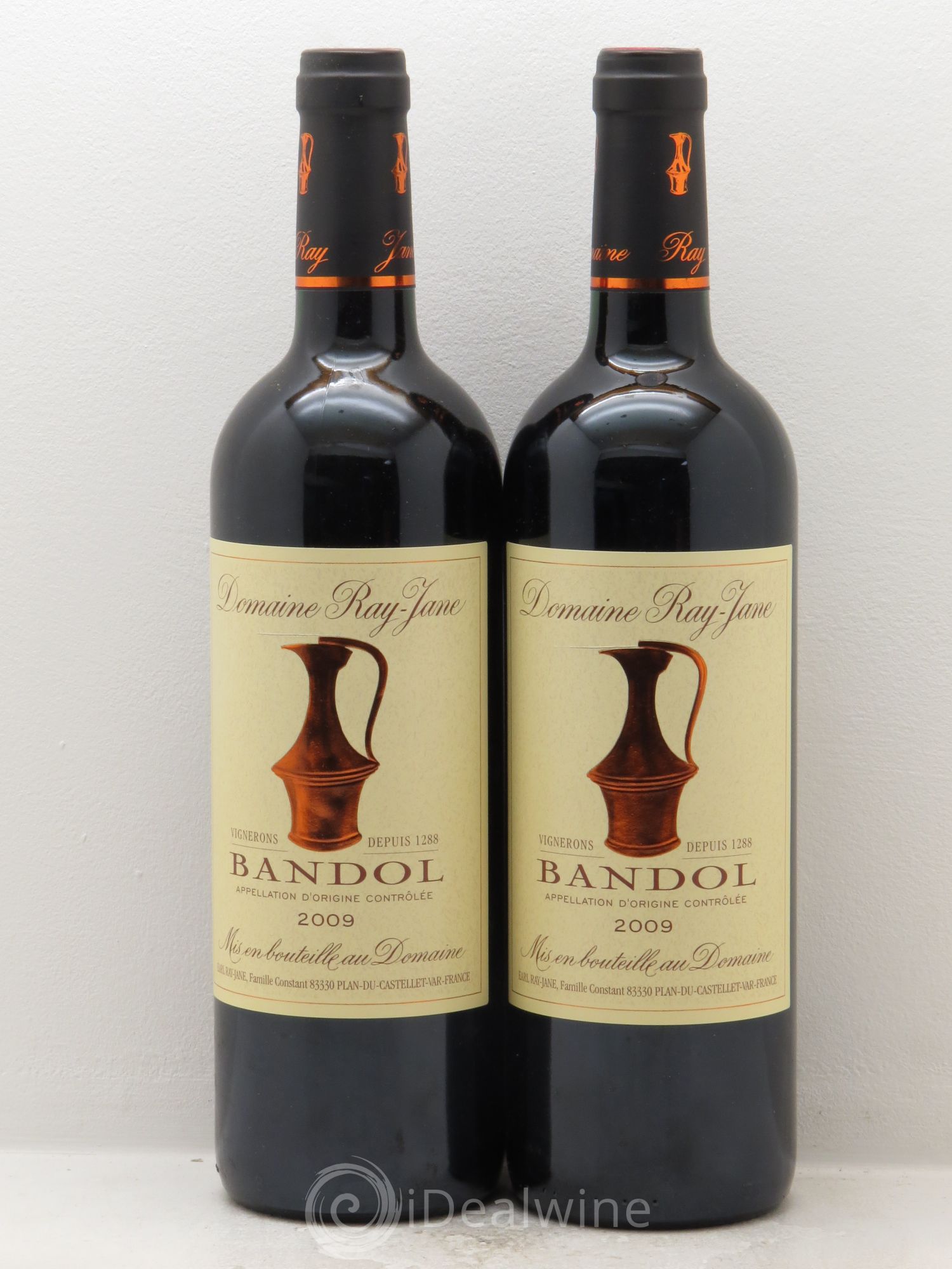 Bandol Domaine Ray-Jane 2009 - Lot de 2 bouteilles - 0
