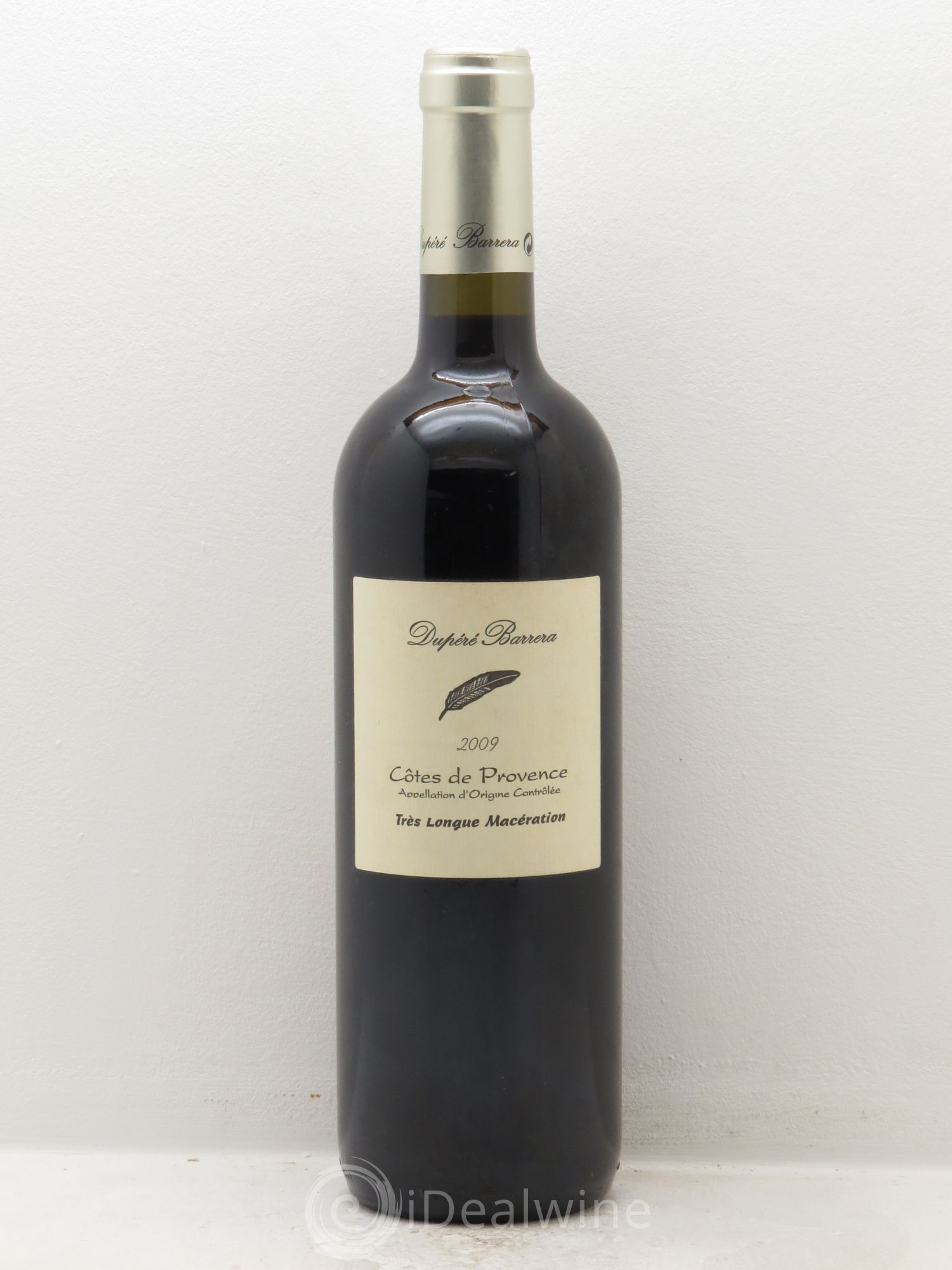 Côtes de Provence Cuvée "Très longue Macération" Dupéré Barrera 2009 - Posten von 1 Flasche - 0