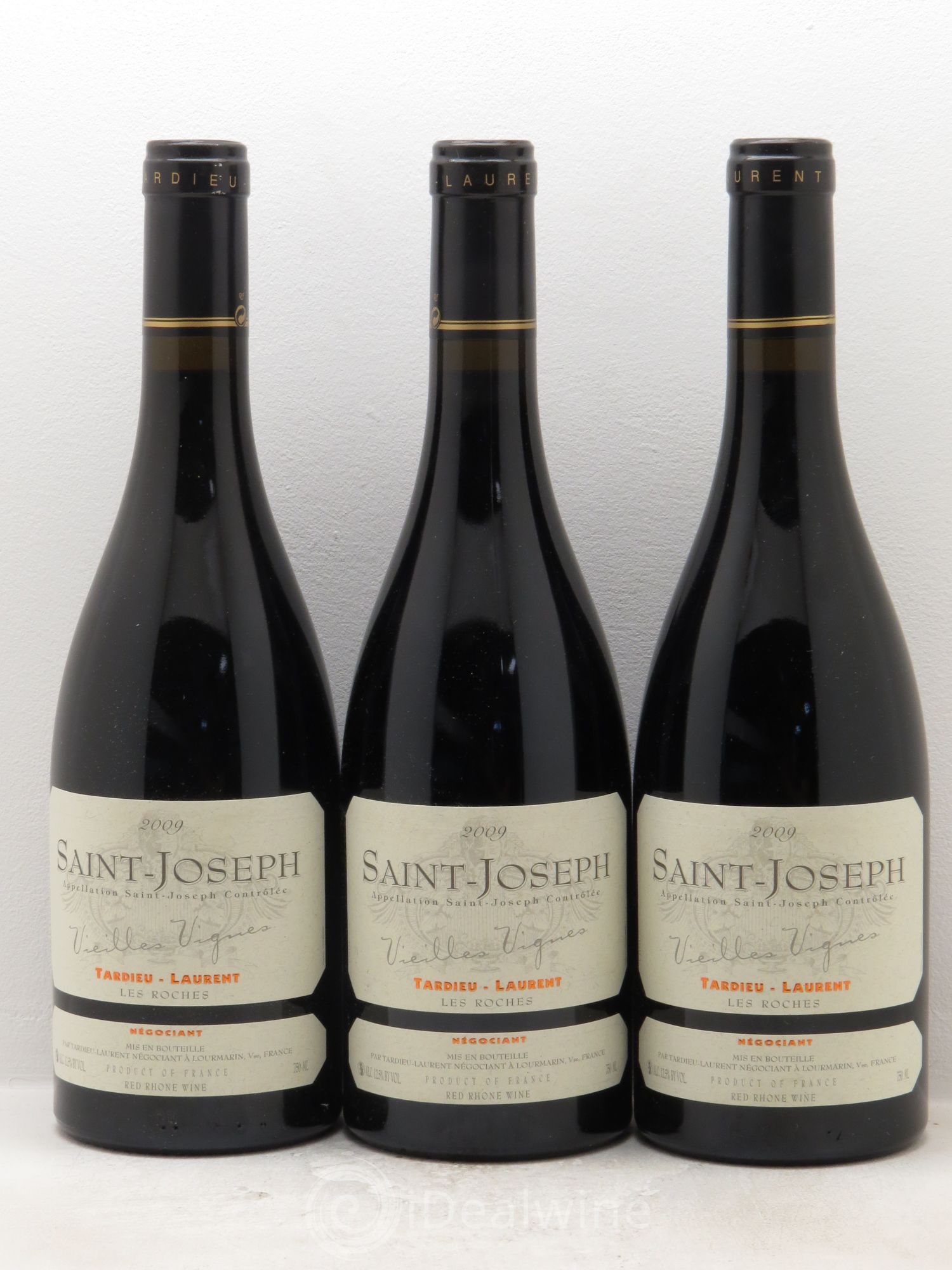 Saint-Joseph Vieilles vignes Maison Tardieu-Laurent 2009 - Lot de 3 bouteilles - 0