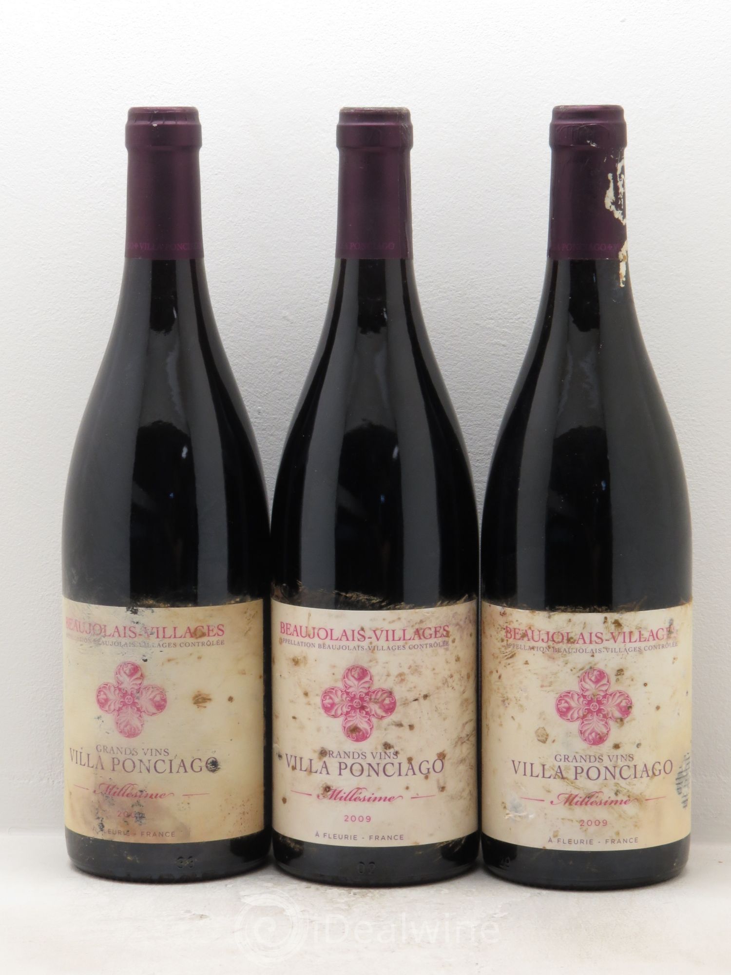 Beaujolais Villages Villa Ponciago 2009 - Posten von 3 Flaschen - 0