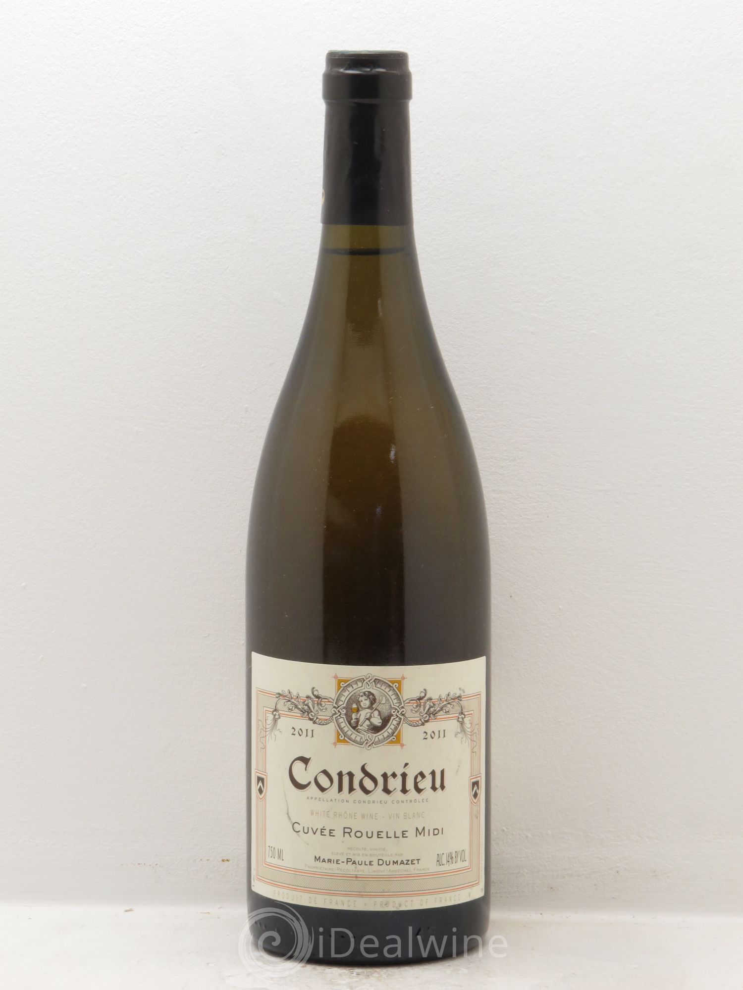 Condrieu Cuvée "Rouelle-Midi" Domaine Dumazet 2011 - Posten von 1 Flasche - 0