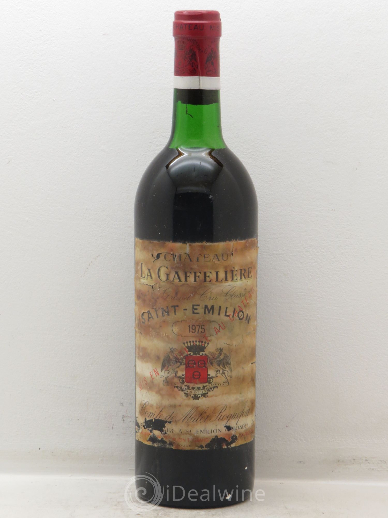Château la Gaffelière 1er Grand Cru Classé B 1975 - Lot de 1 bouteille - 0