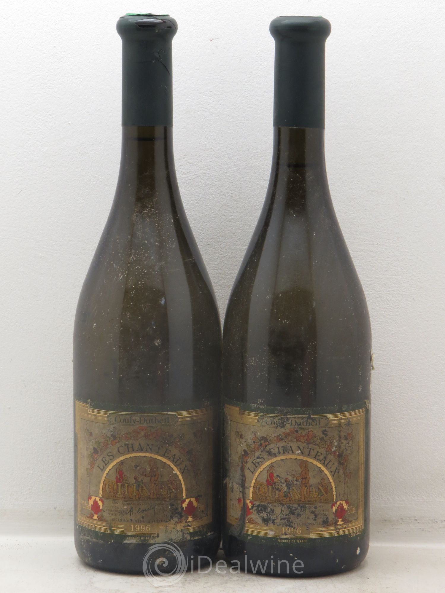 Chinon "les Chanteaux" Couly-Dutheil 1996 - Posten von 2 Flaschen - 0