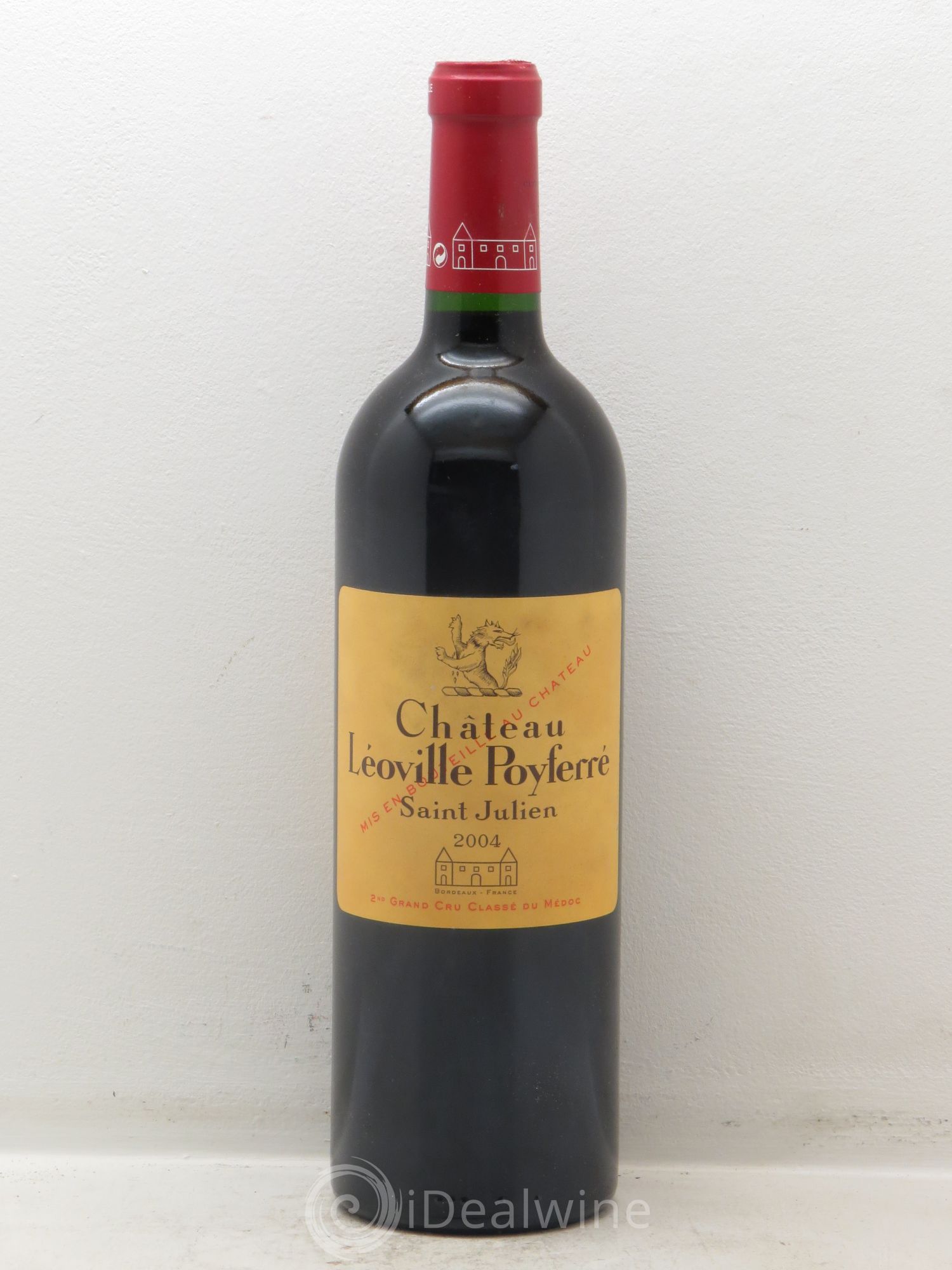 Château Léoville Poyferré 2ème Grand Cru Classé 2004 - Lot de 1 bouteille - 0
