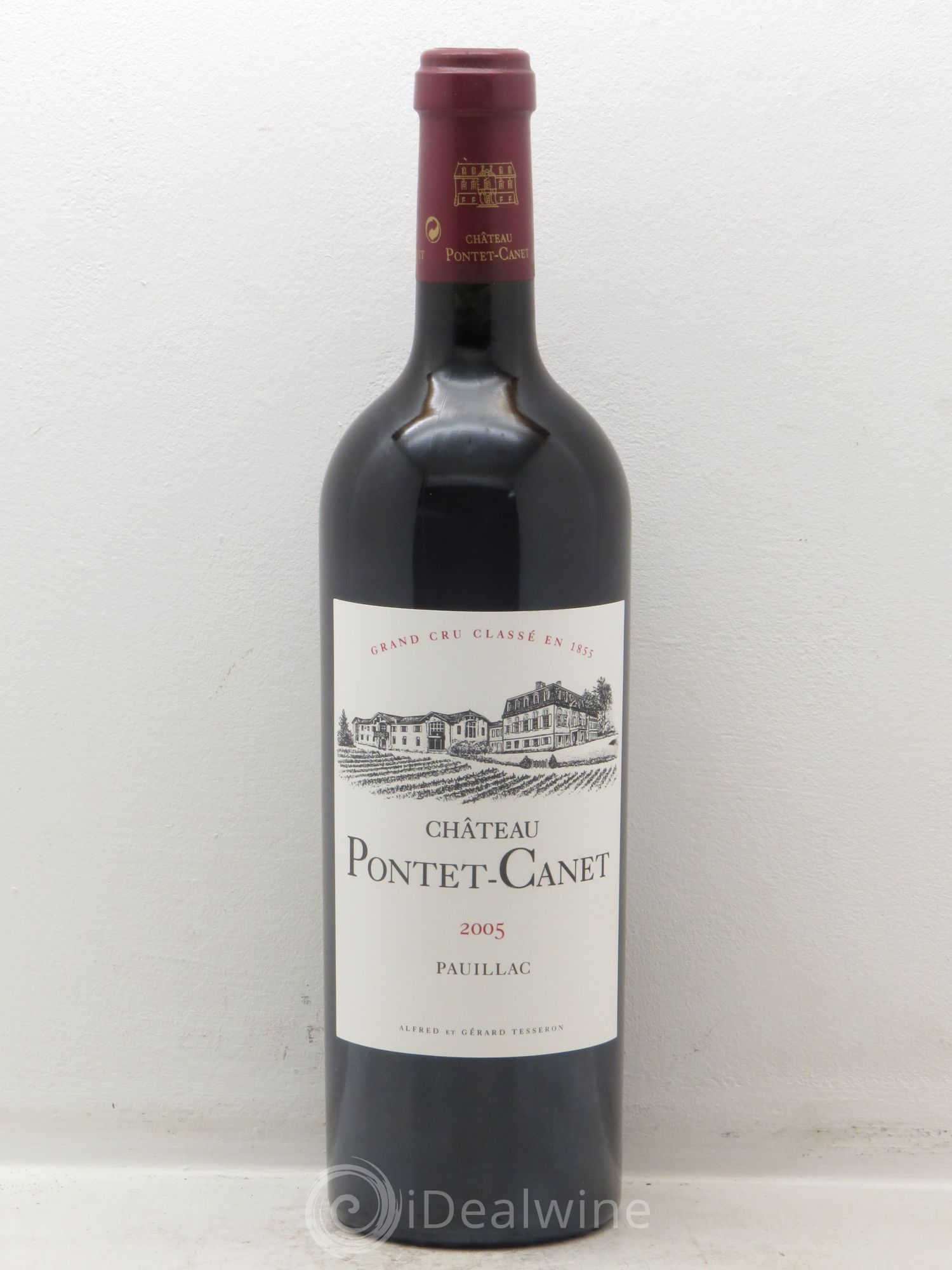 Château Pontet Canet 5ème Grand Cru Classé 2005 - Lot de 1 bouteille - 0