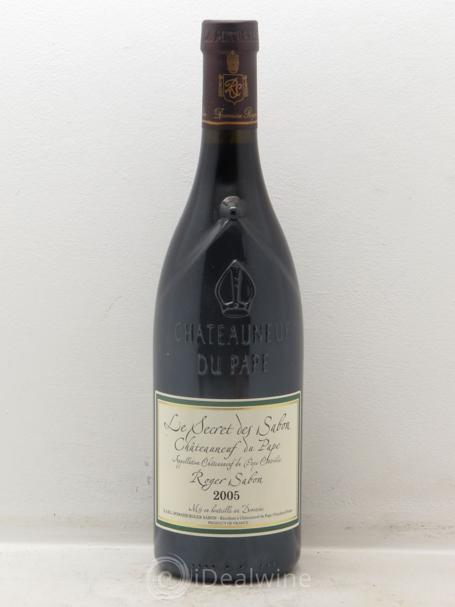 Châteauneuf-du-Pape Le Secret des Sabon Domaine Roger Sabon 2005 - Lot de 1 bouteille - 0