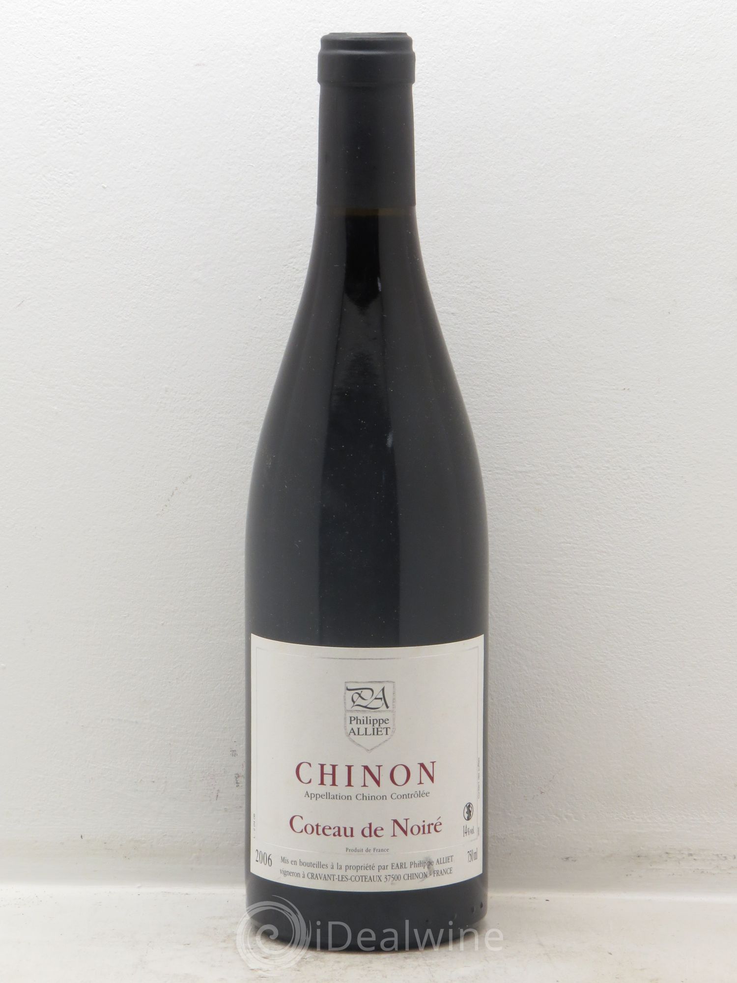 Chinon Coteau de Noiré Philippe Alliet 2006 - Lot de 1 bouteille - 0