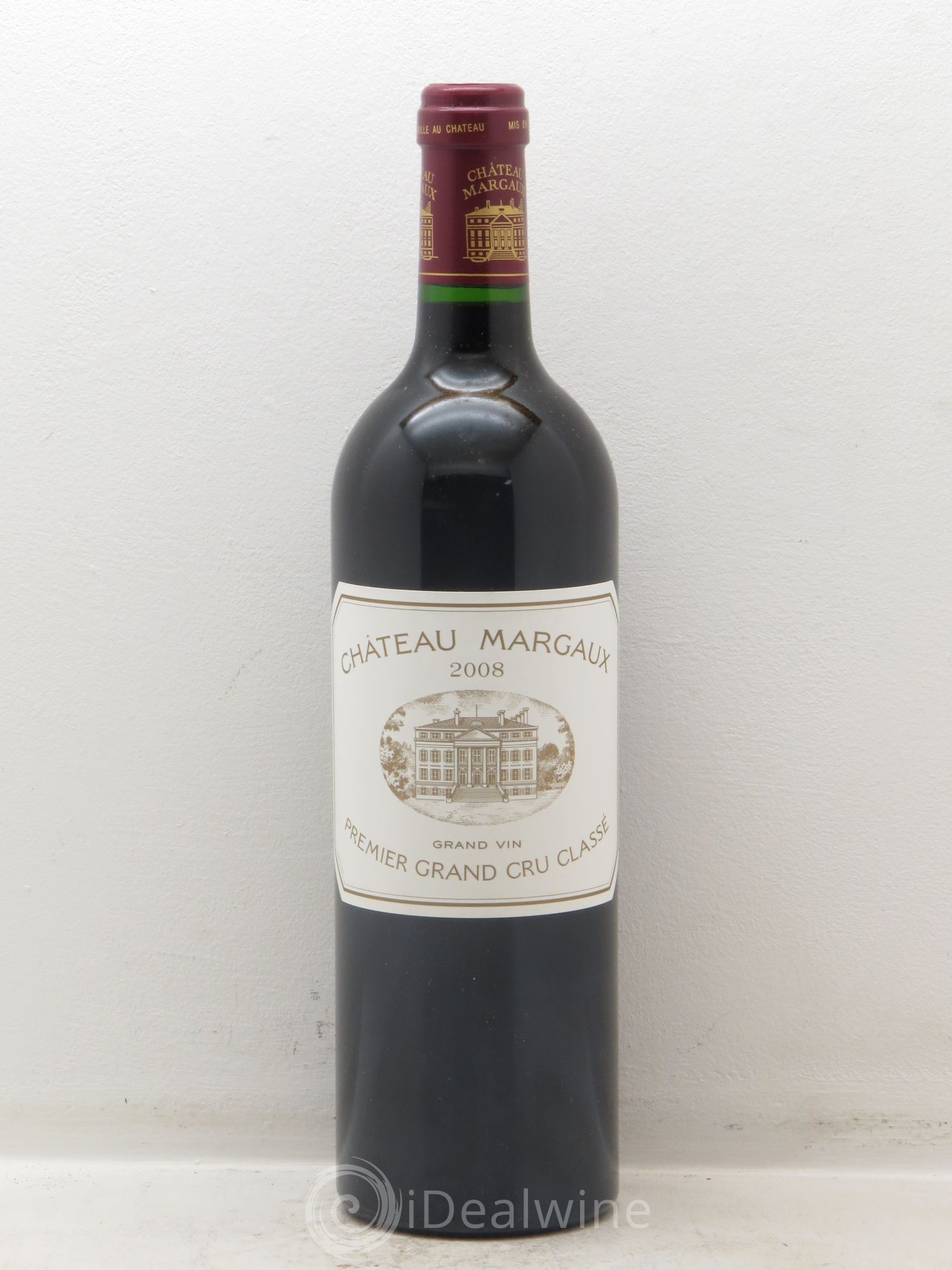 Château Margaux 1er Grand Cru Classé 2008 - Lot de 1 bouteille - 0
