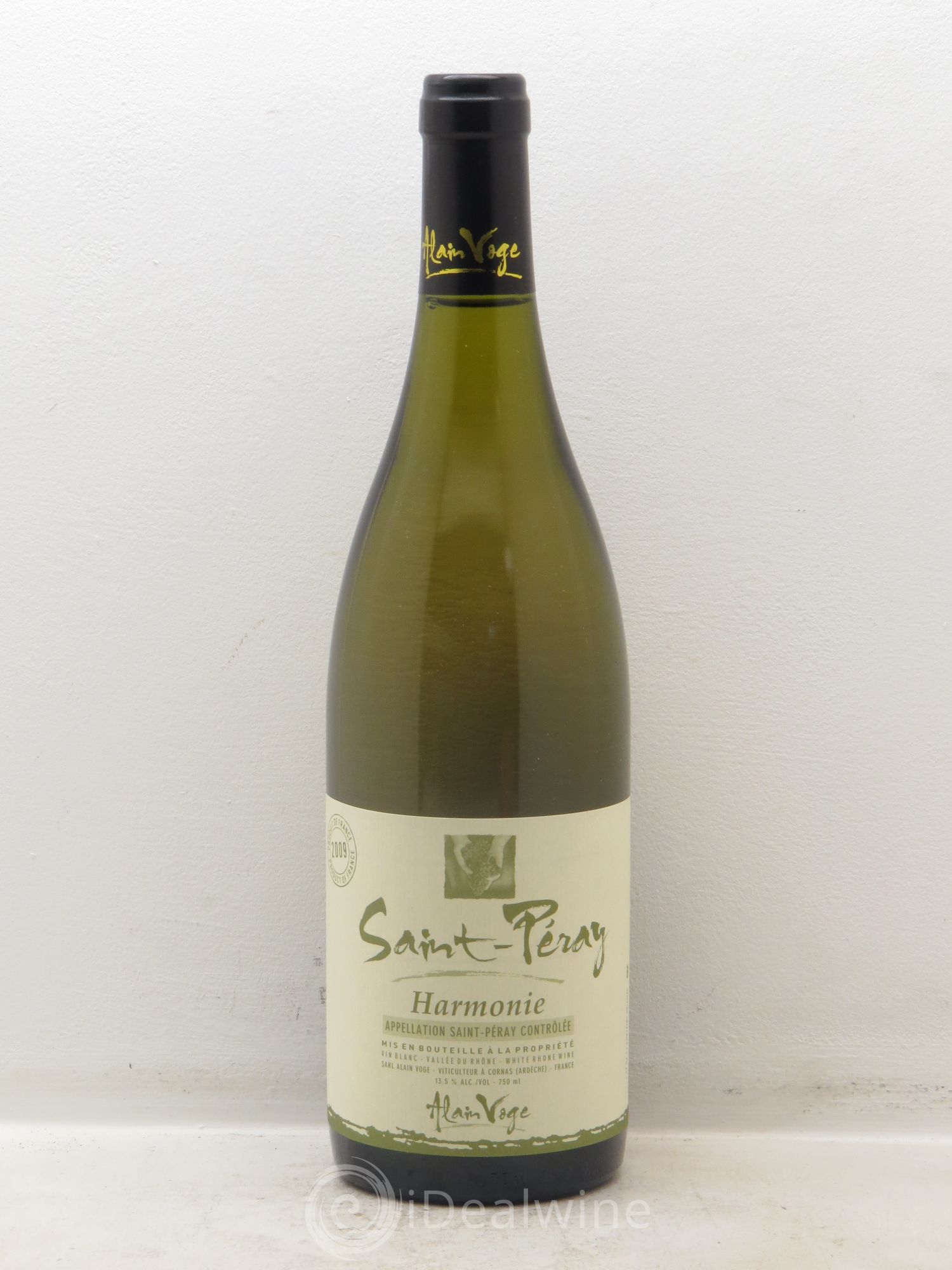 Saint-Péray Harmonie Alain Voge (Domaine) 2009 - Lot de 1 bouteille - 0