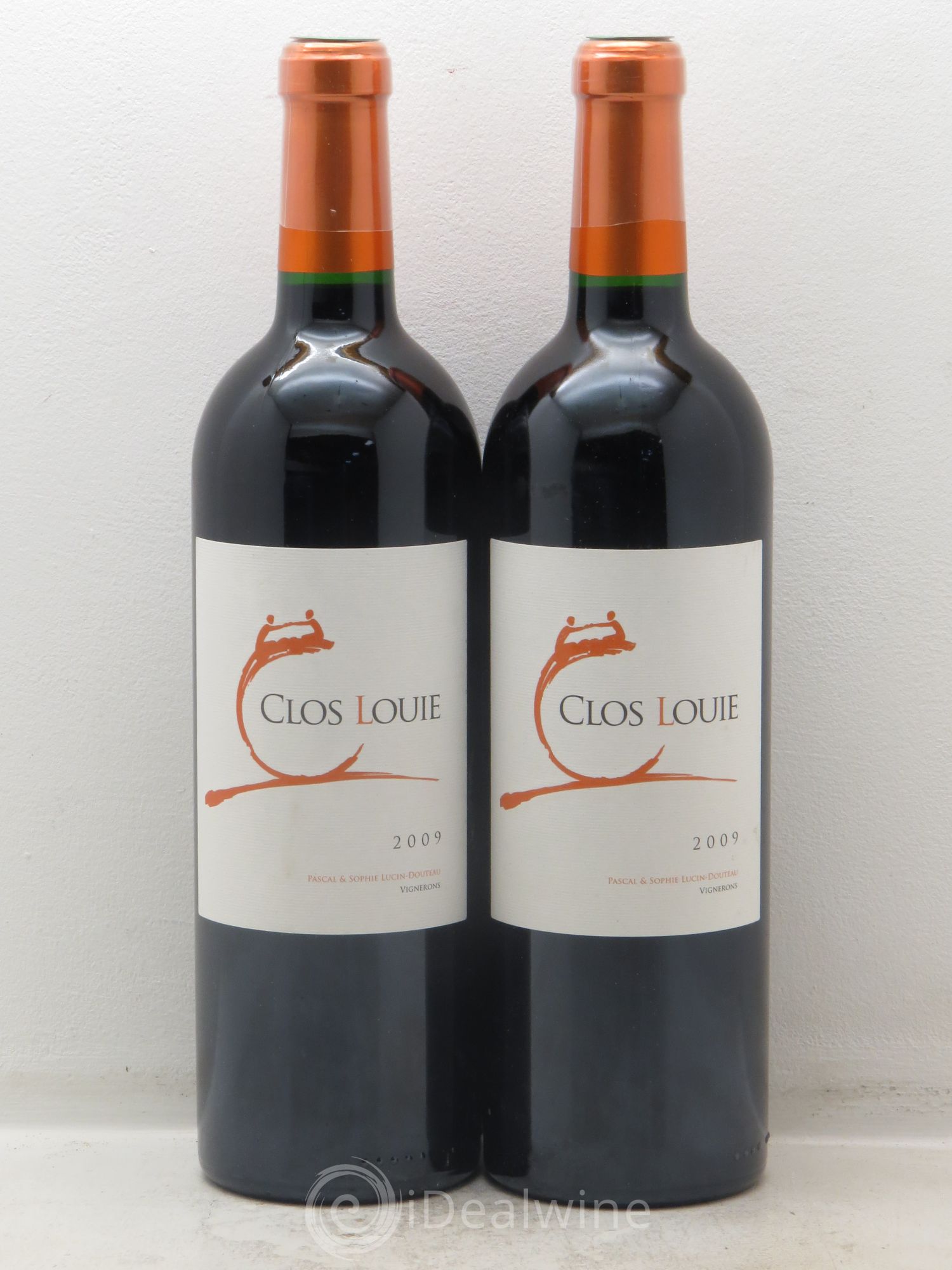 Castillon-Côtes-de-Bordeaux (Côtes-de-Castillon) Clos Louie Vieilles Vignes 2009 - Posten von 2 Flaschen - 0