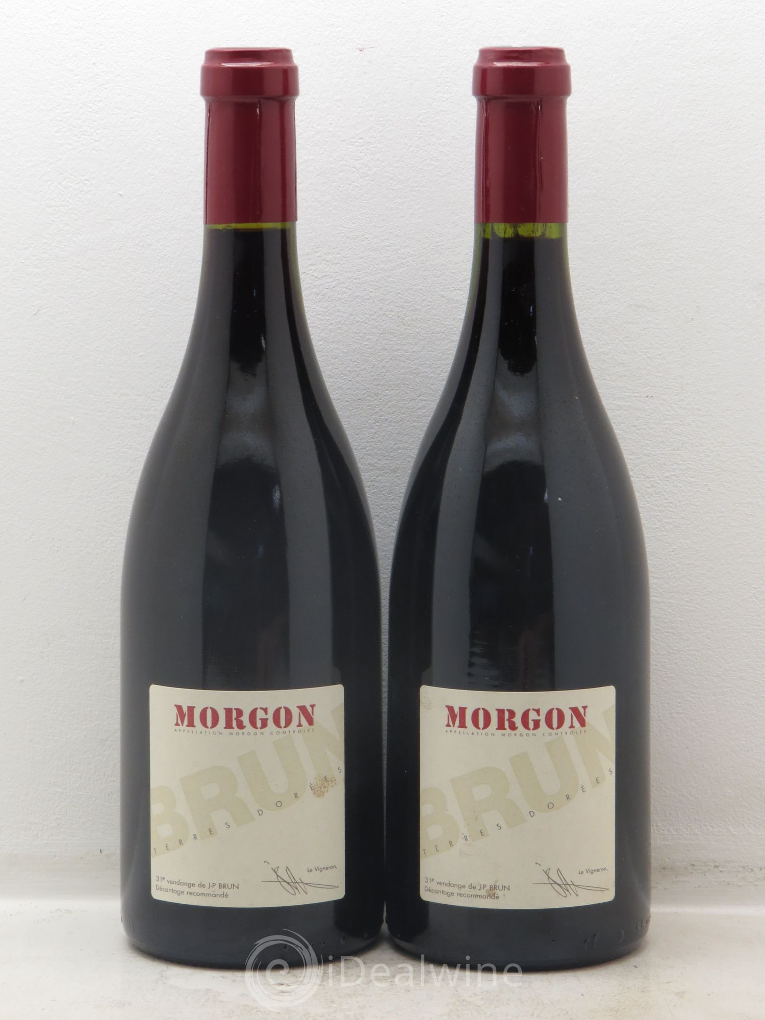 Morgon Jean-Paul Brun Domaine des Terres Dorées 2009 - Posten von 2 Flaschen - 0