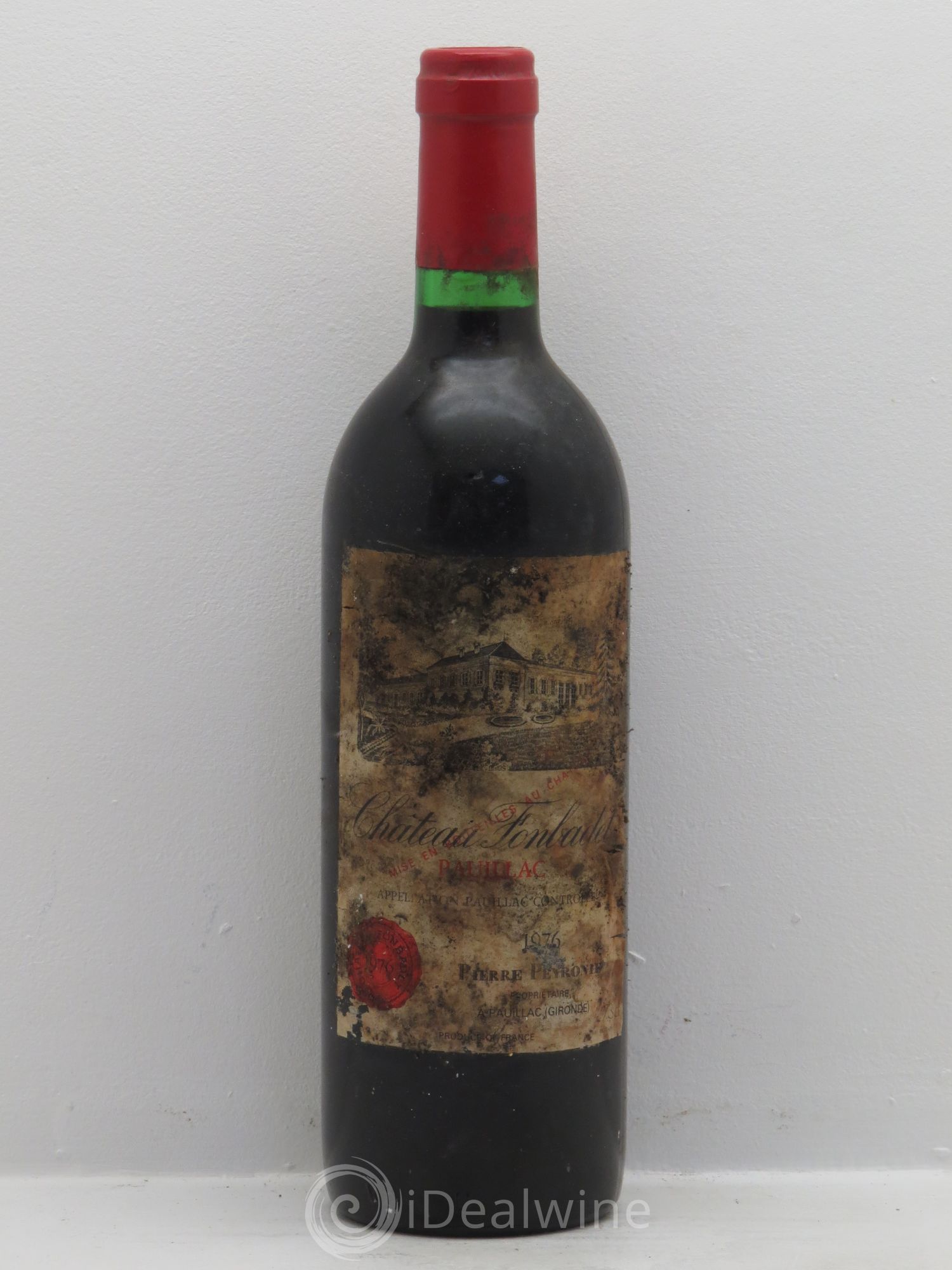 Château Fonbadet 1976 - Lot de 1 bouteille - 0