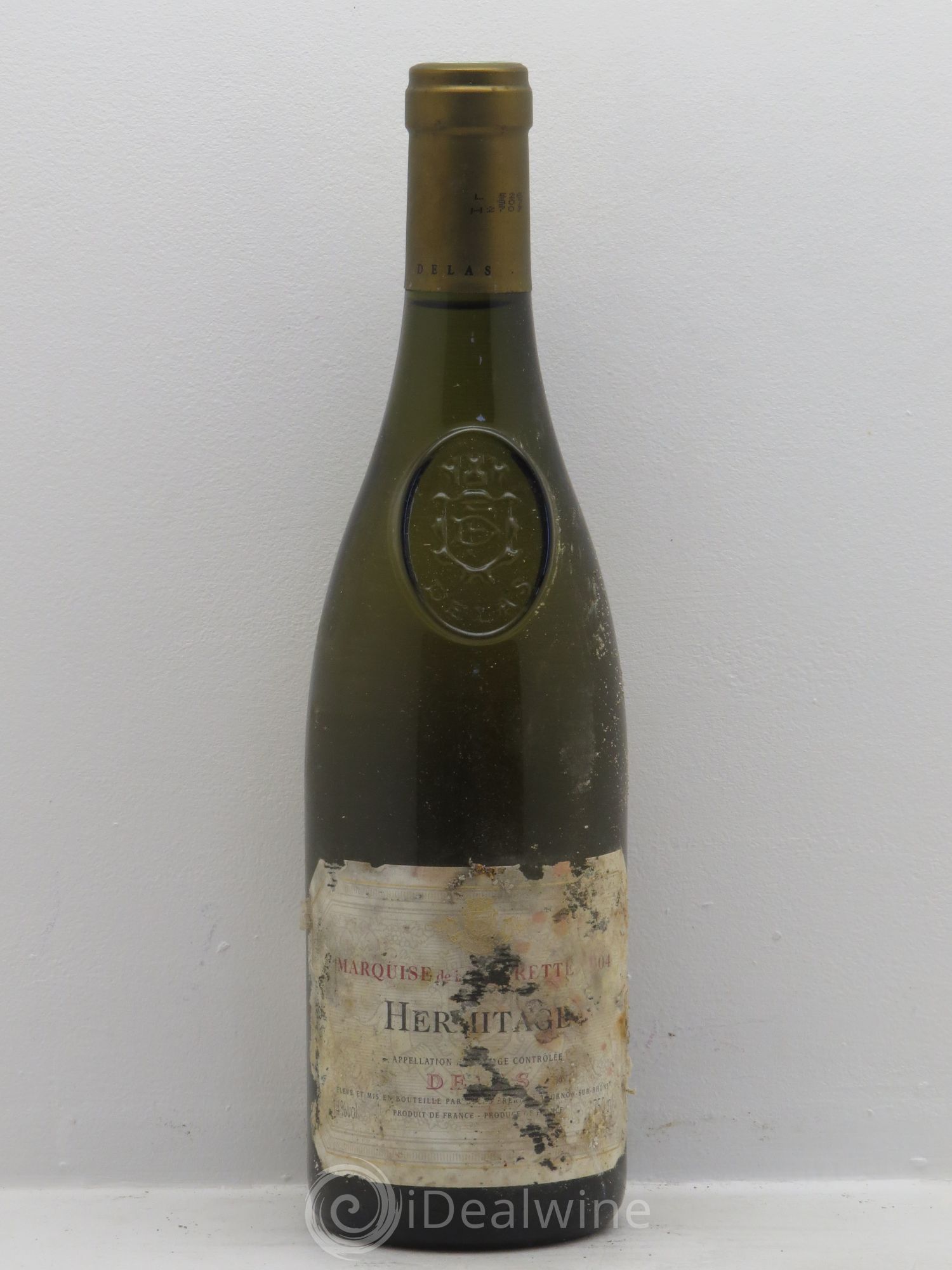 Hermitage Marquise de la Tourette Delas Frères 2004 - Lot de 1 bouteille - 0