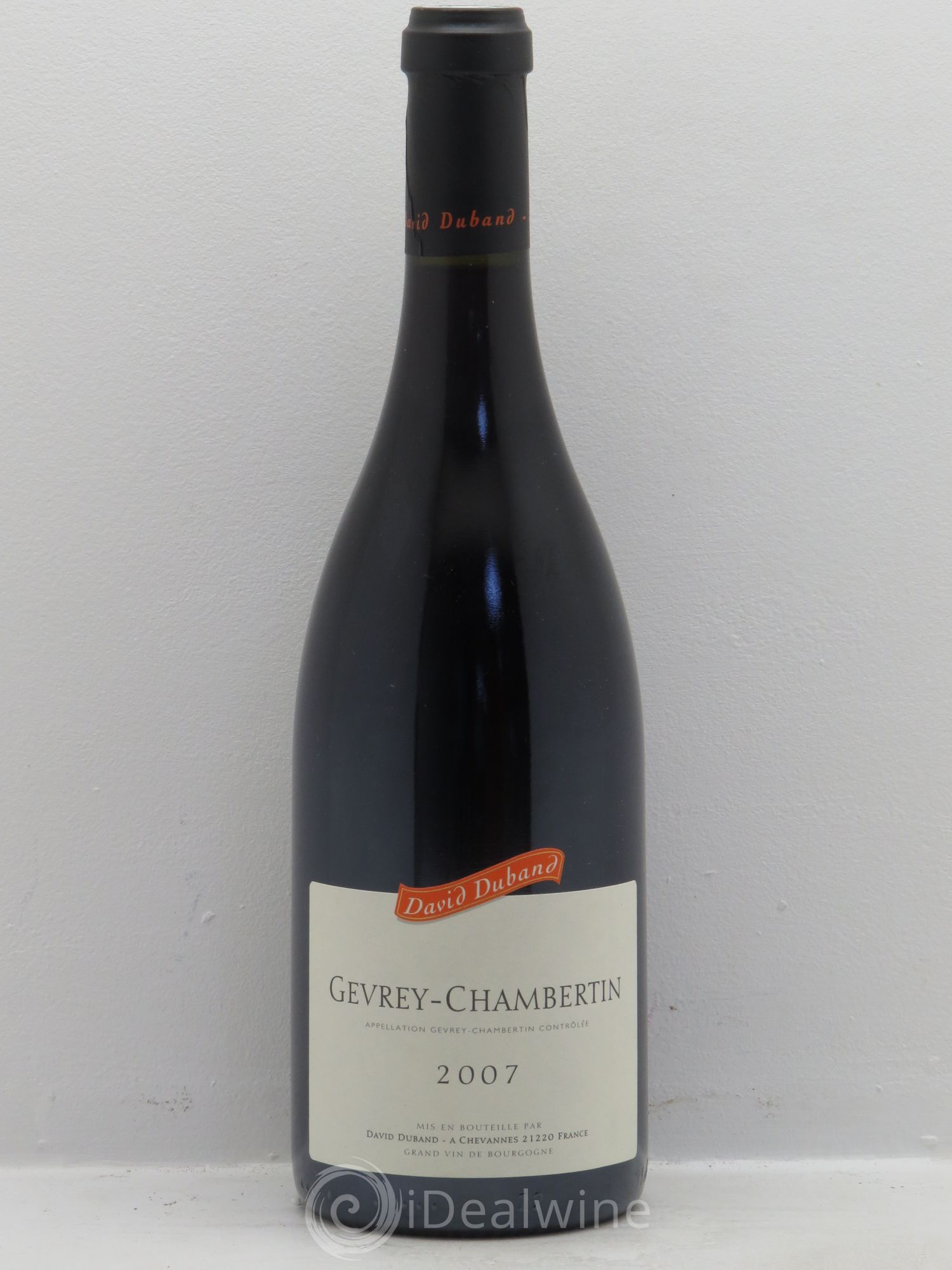 Gevrey-Chambertin David Duband (Domaine) 2007 - Lot de 1 bouteille - 0