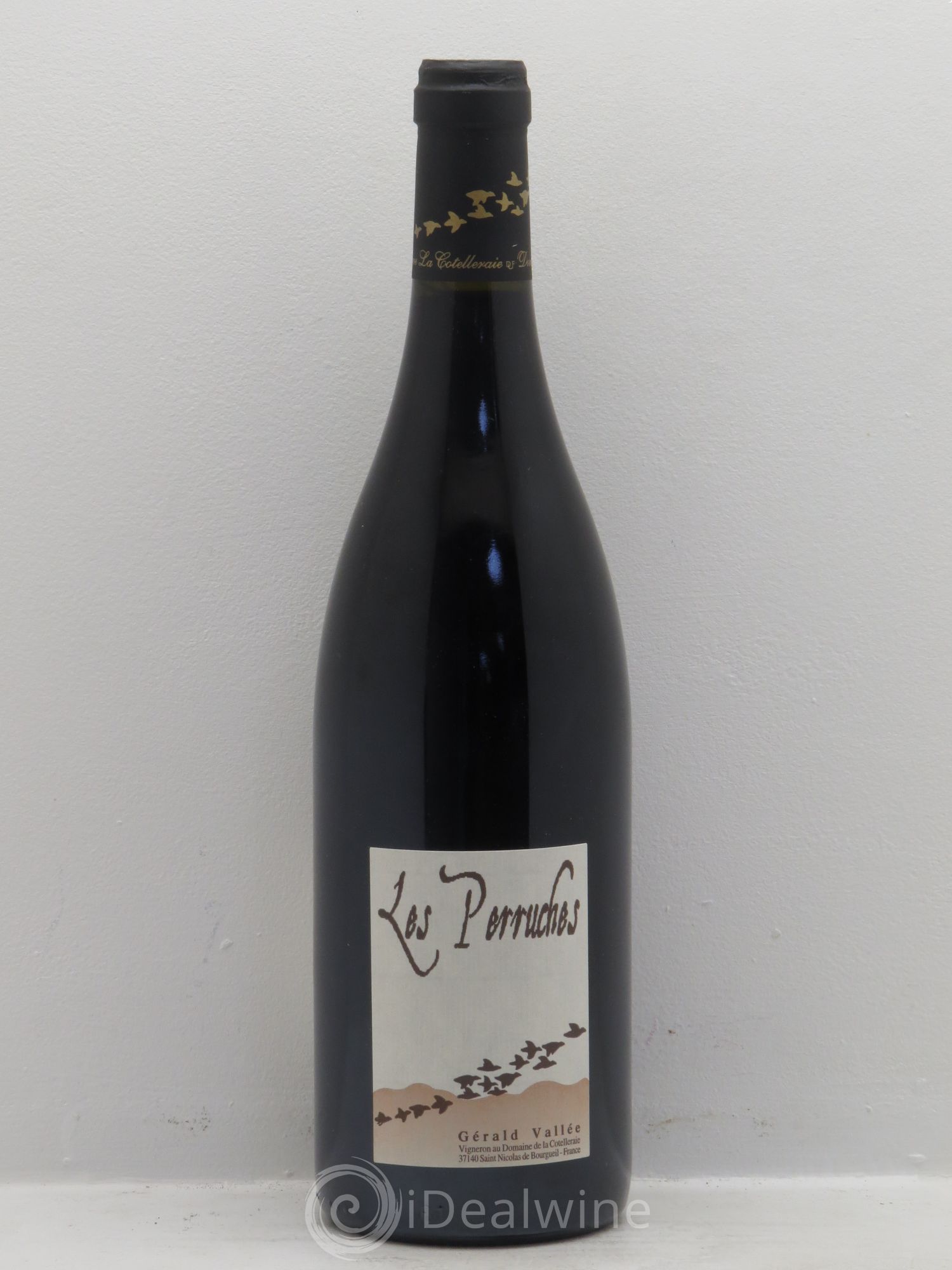 Saint-Nicolas de Bourgueil Domaine de la Cotelleraie "les Perruches" 2007 - Posten von 1 Flasche - 0