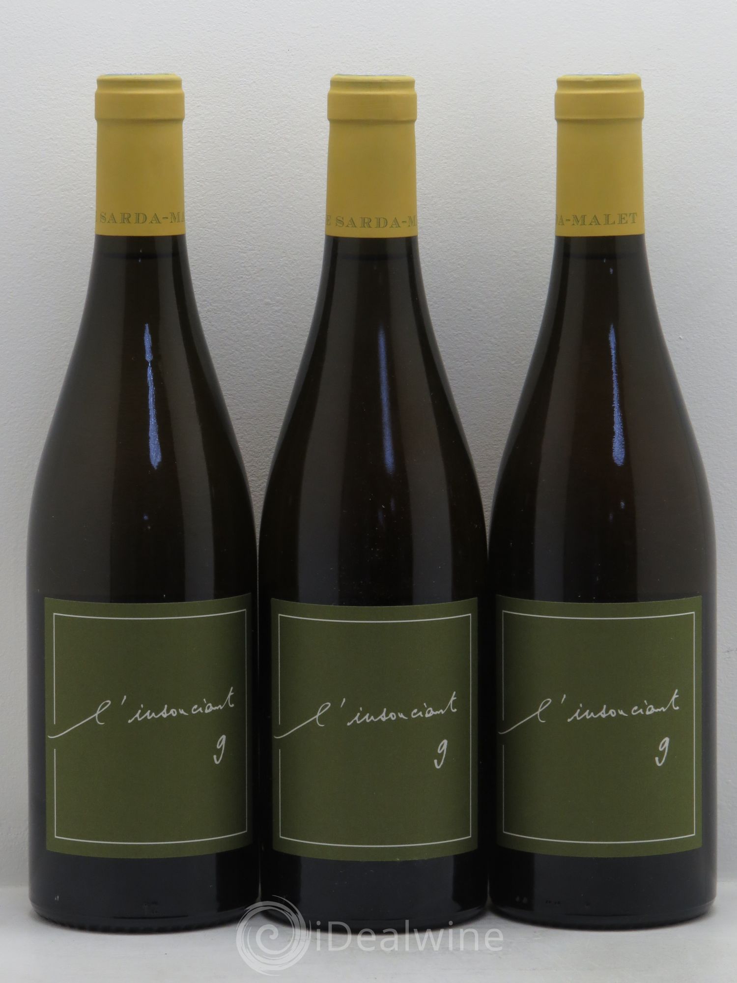 Vin de table "l'Insouciant 9" Domaine Sarda-Malet (sans prix de réserve) 2009 - Posten von 3 Flaschen - 0