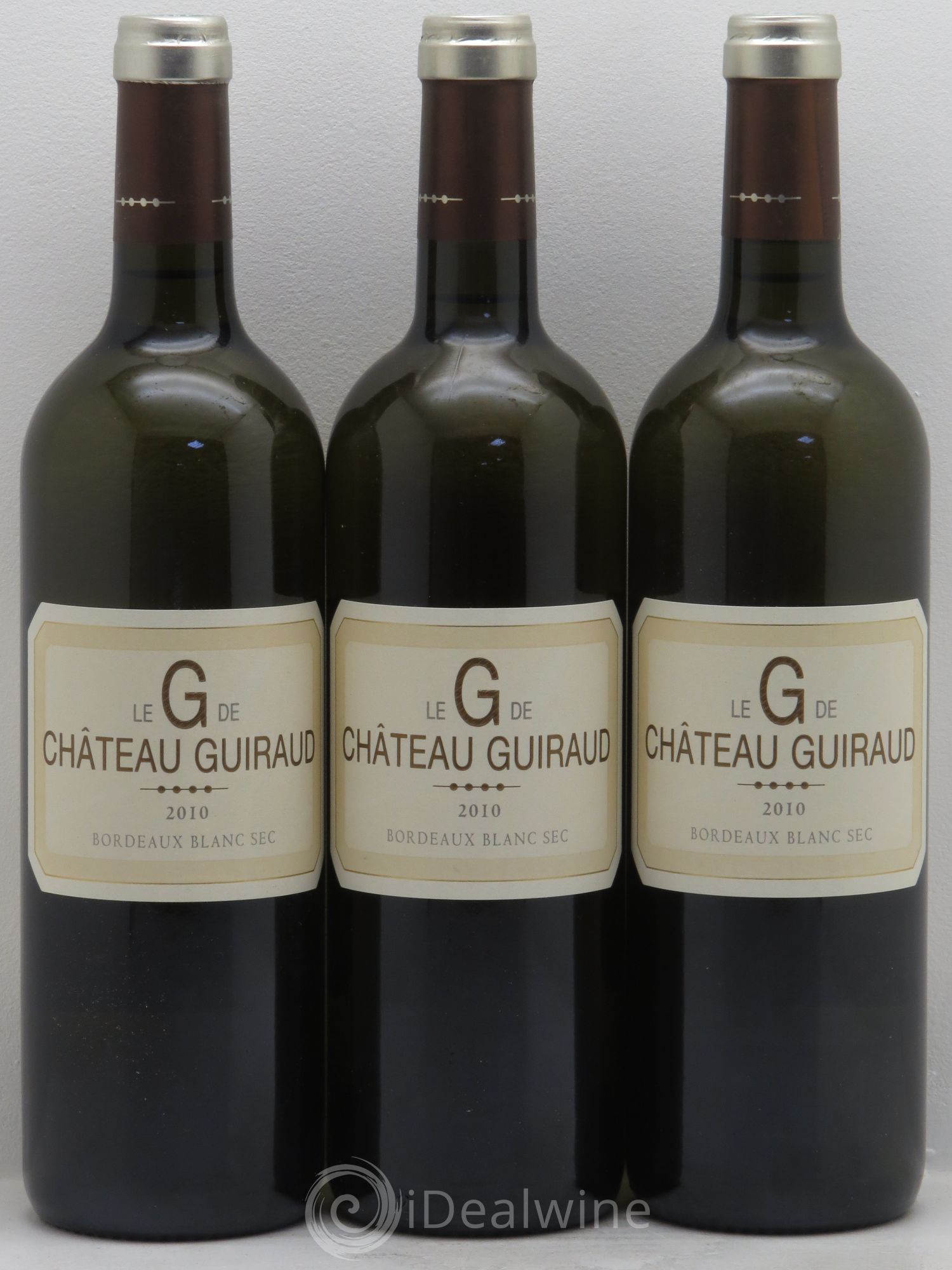 Le G de Château Guiraud 2010 - Lot de 3 bouteilles - 0