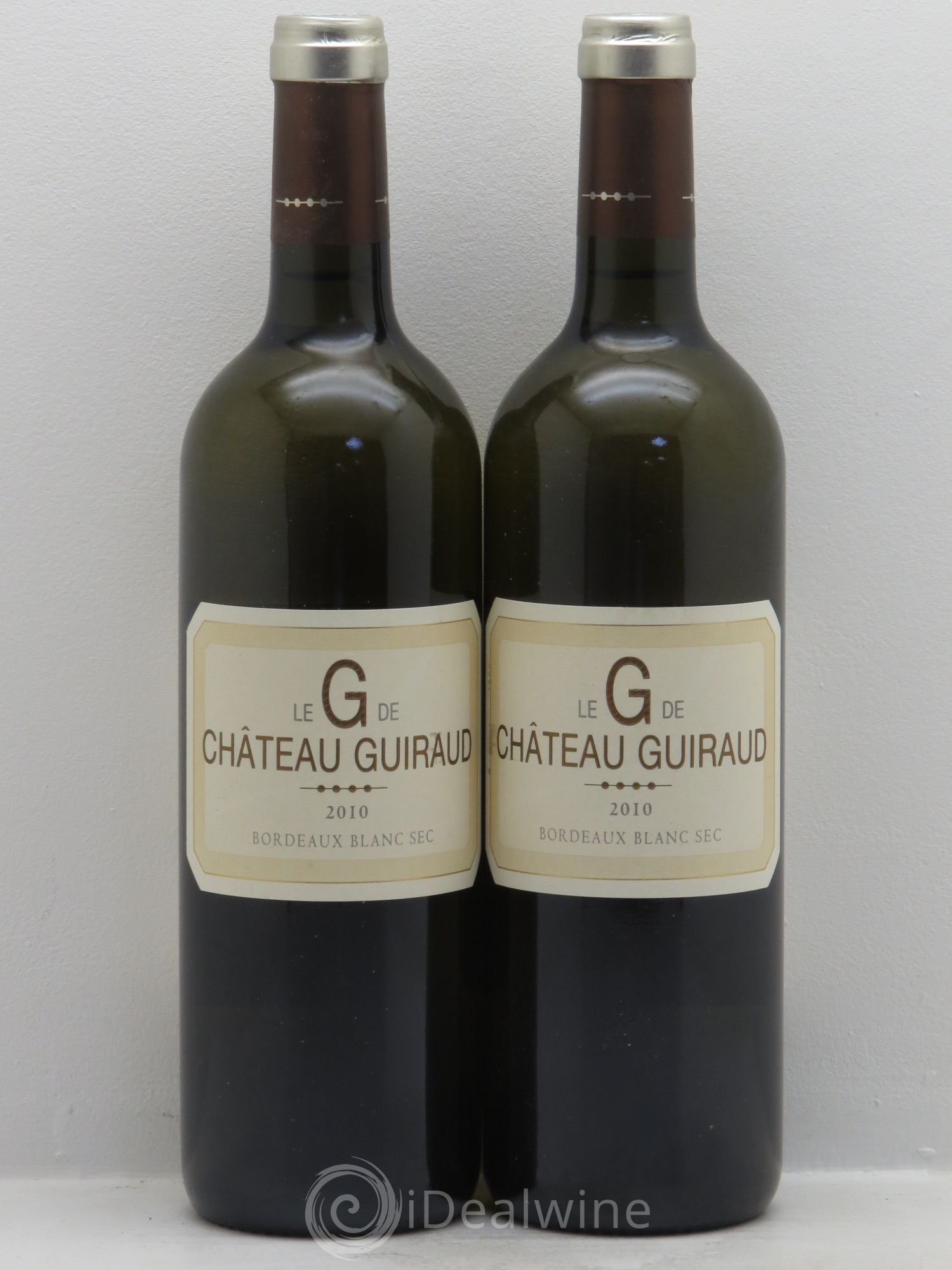 Le G de Château Guiraud 2010 - Lot de 2 bouteilles - 0